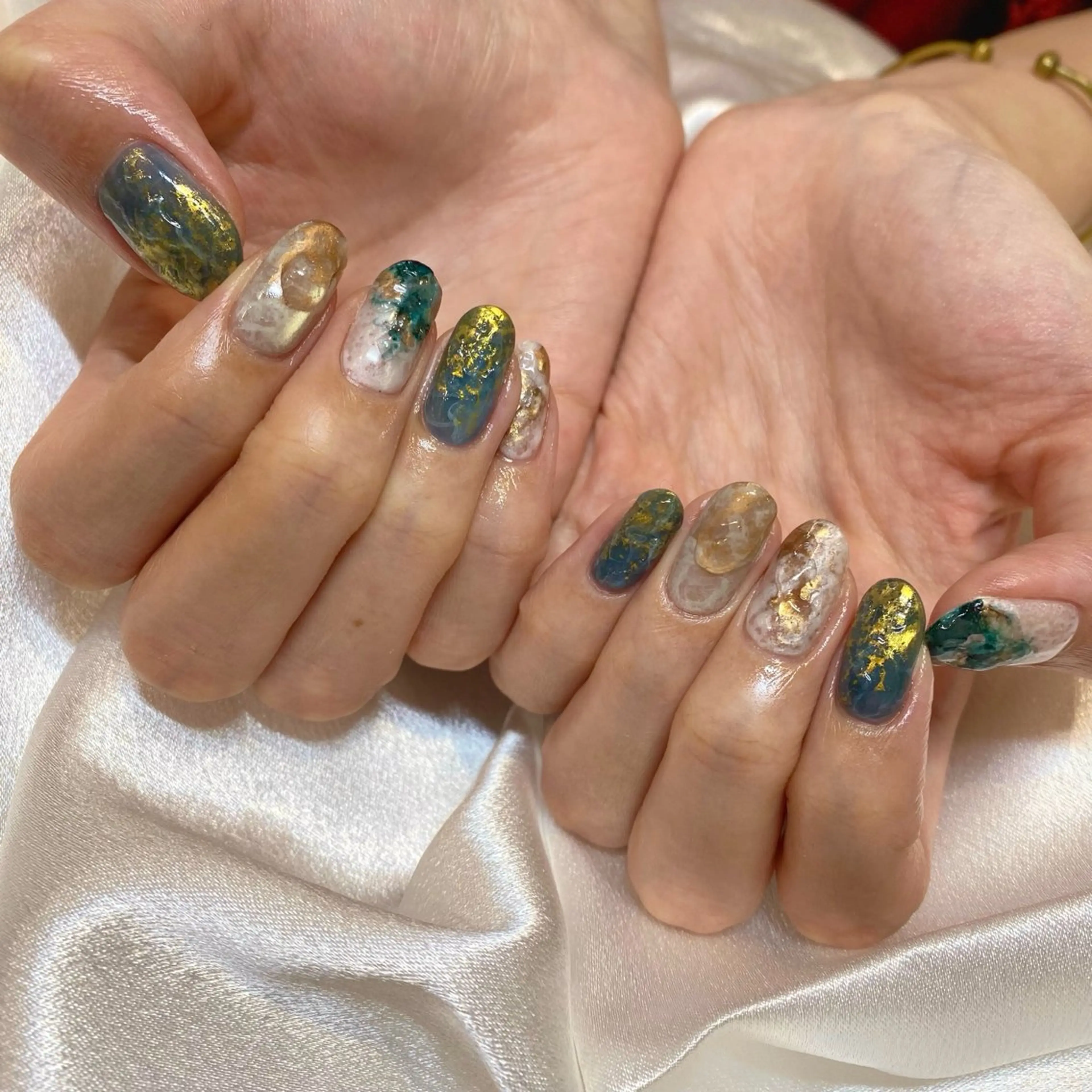 ネイル ニュアンスネイル ハンドネイル フジタ エリカのネイルデザイン