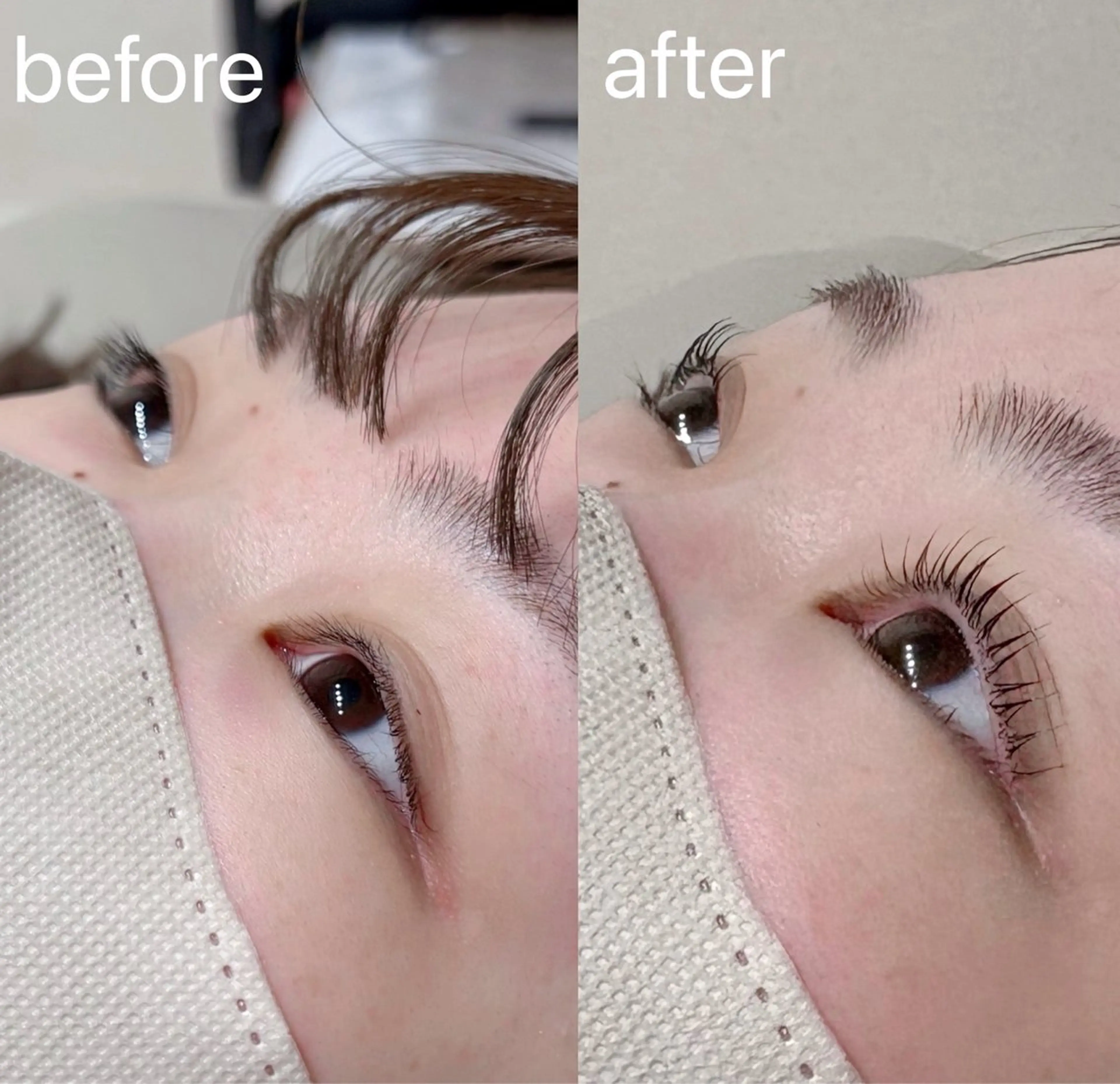 【🥕U24限定】骨格似合わせまつ毛パーマ+束感コーティング仕上げ✨の写真