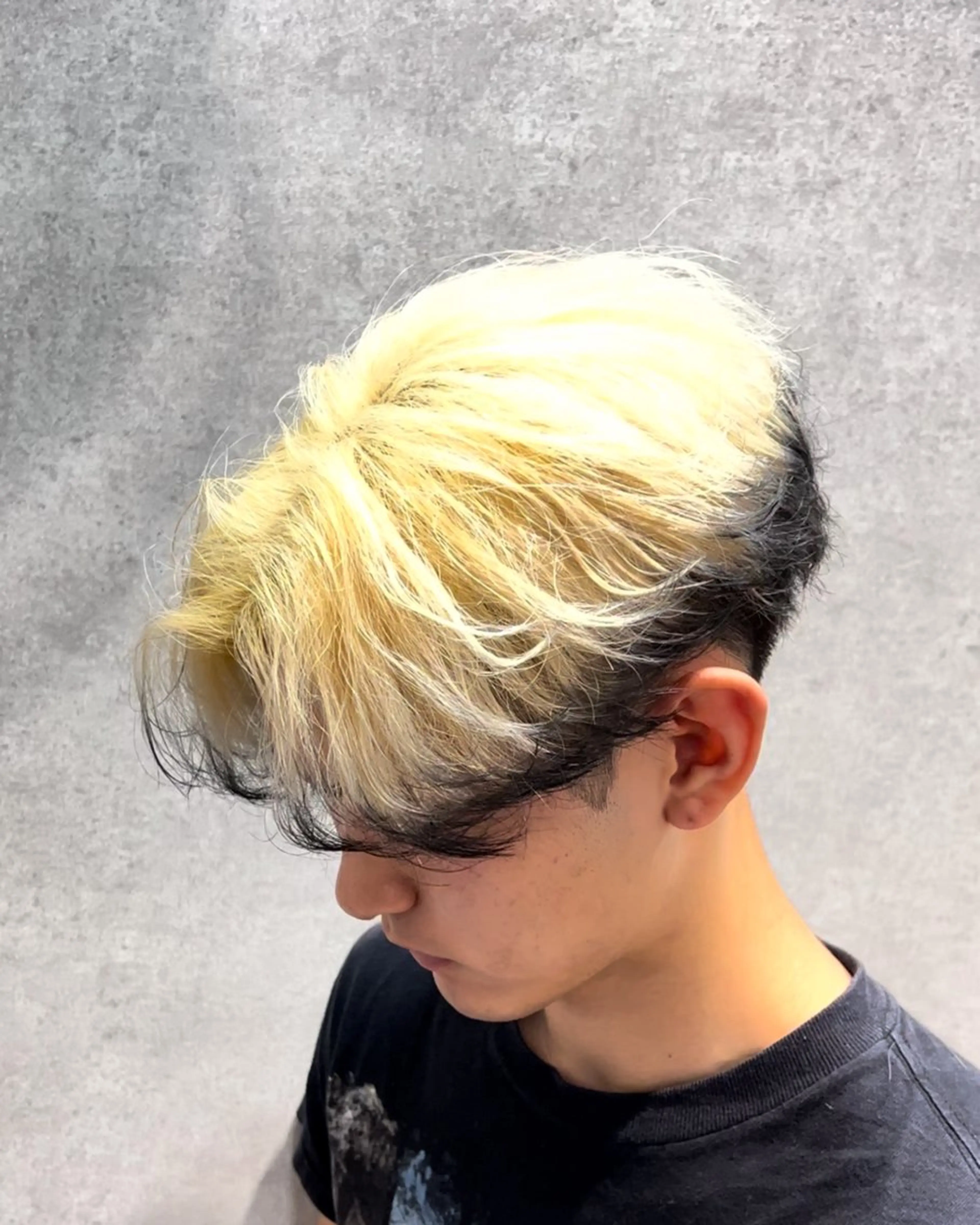 カラー メンズ 塩原 佑弦のヘアスタイル