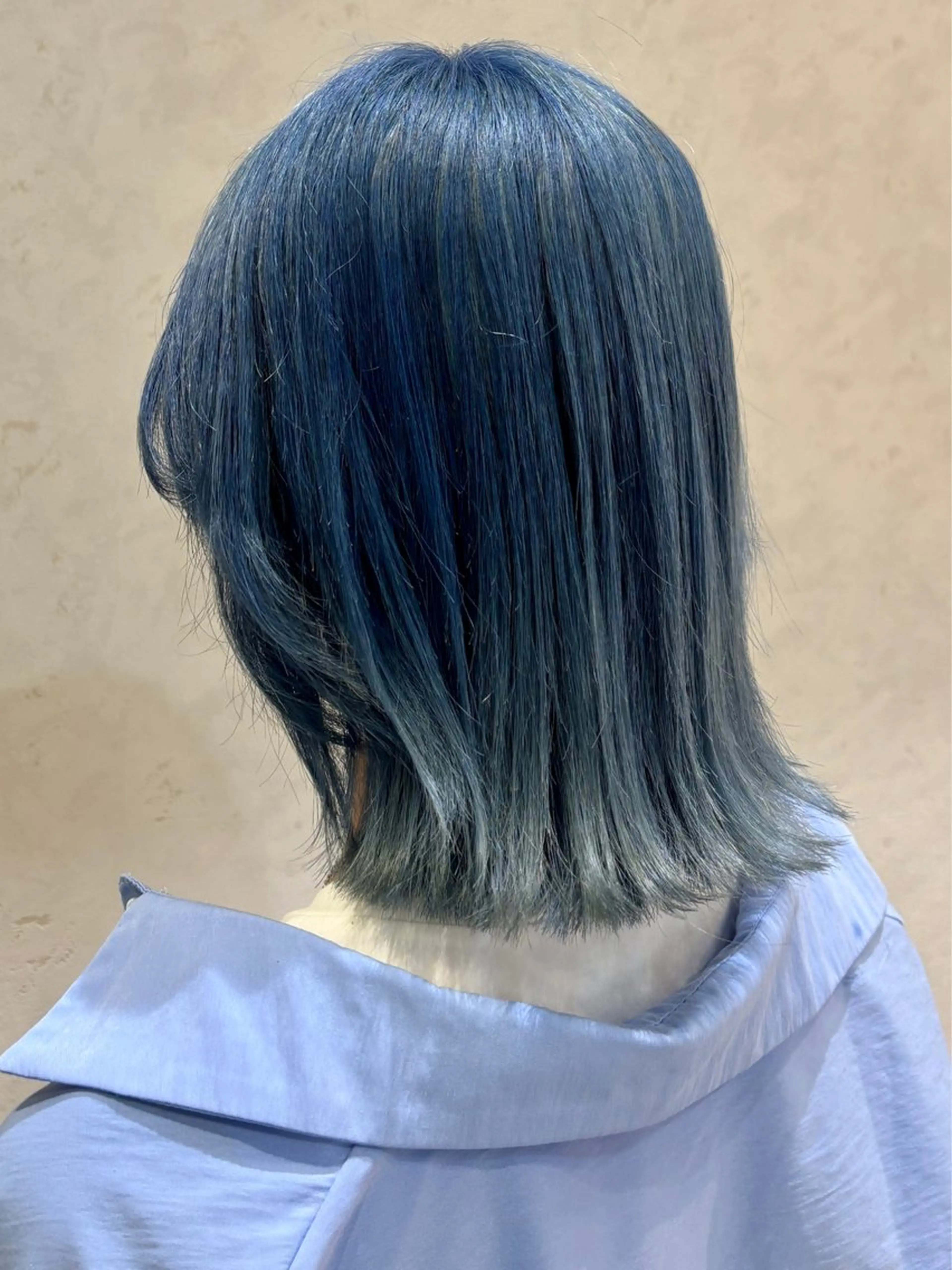 ✨ミニモ限定価格‼️【寒色系ワンカラー➕トリートメント✨】　　　　　　　　　　　　（シャンプー・ブロ一込み）の写真