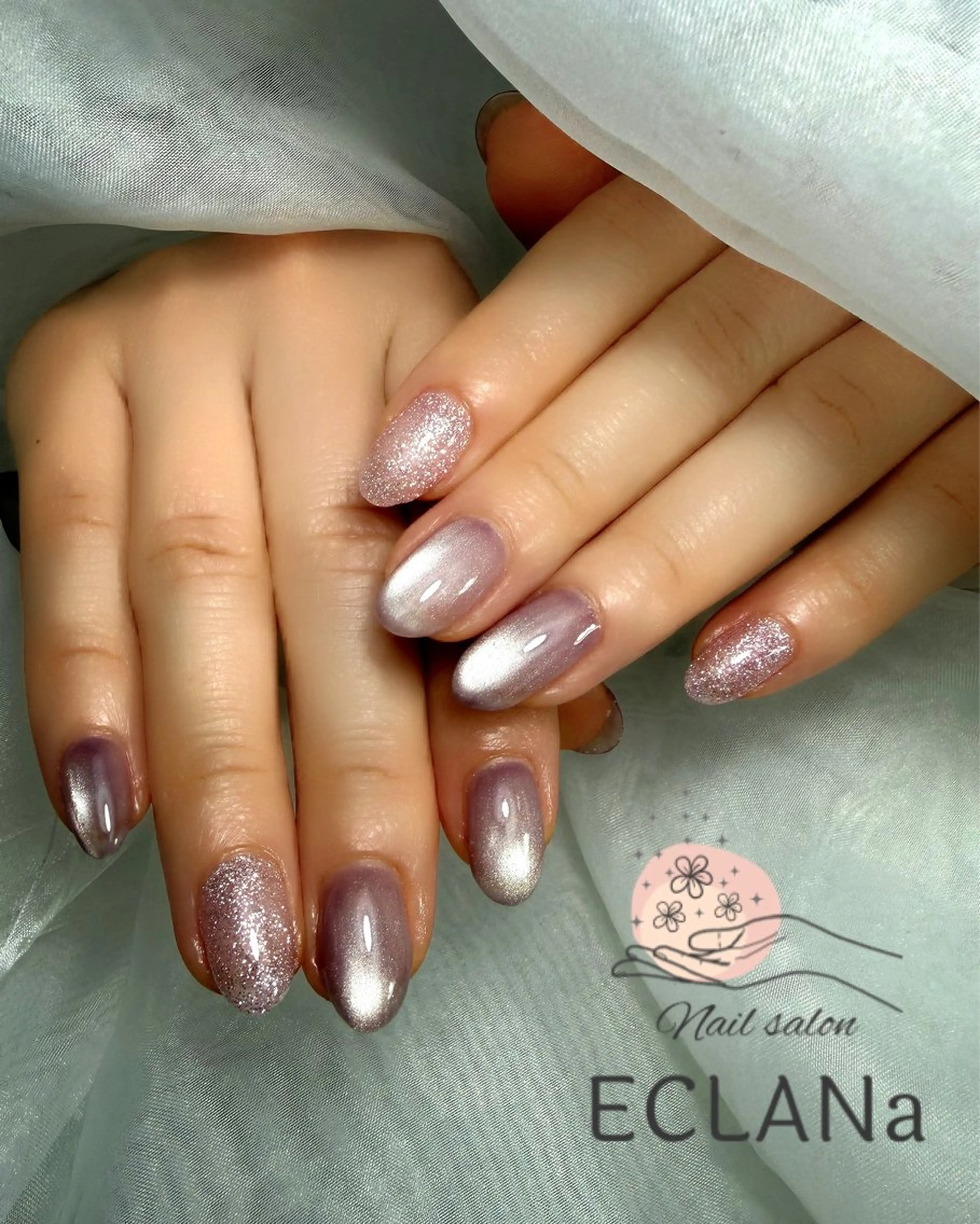 ネイル ハンドネイル Nail salon ECLANaのネイルデザイン
