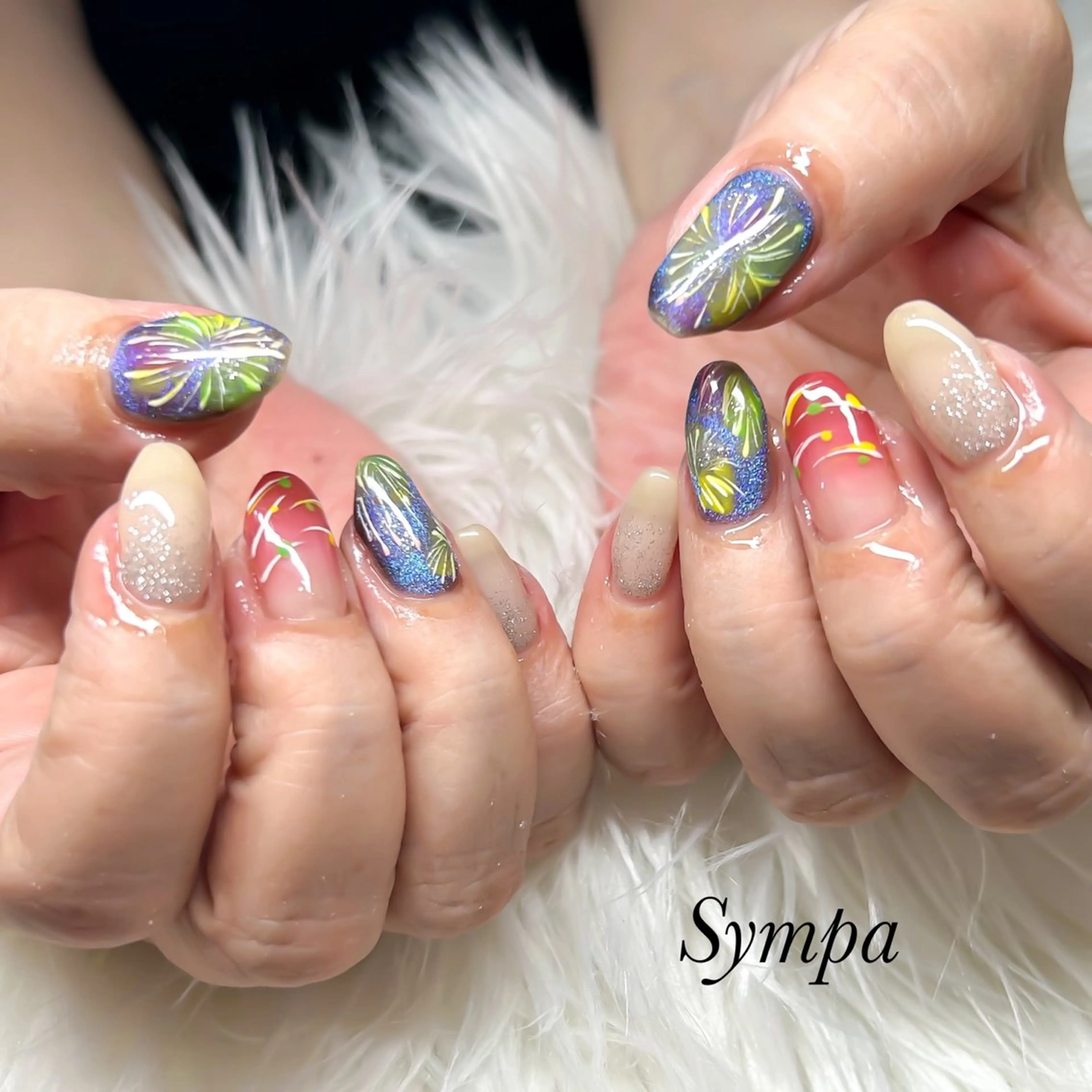 ネイル Sympa: AYAKAのネイルデザイン