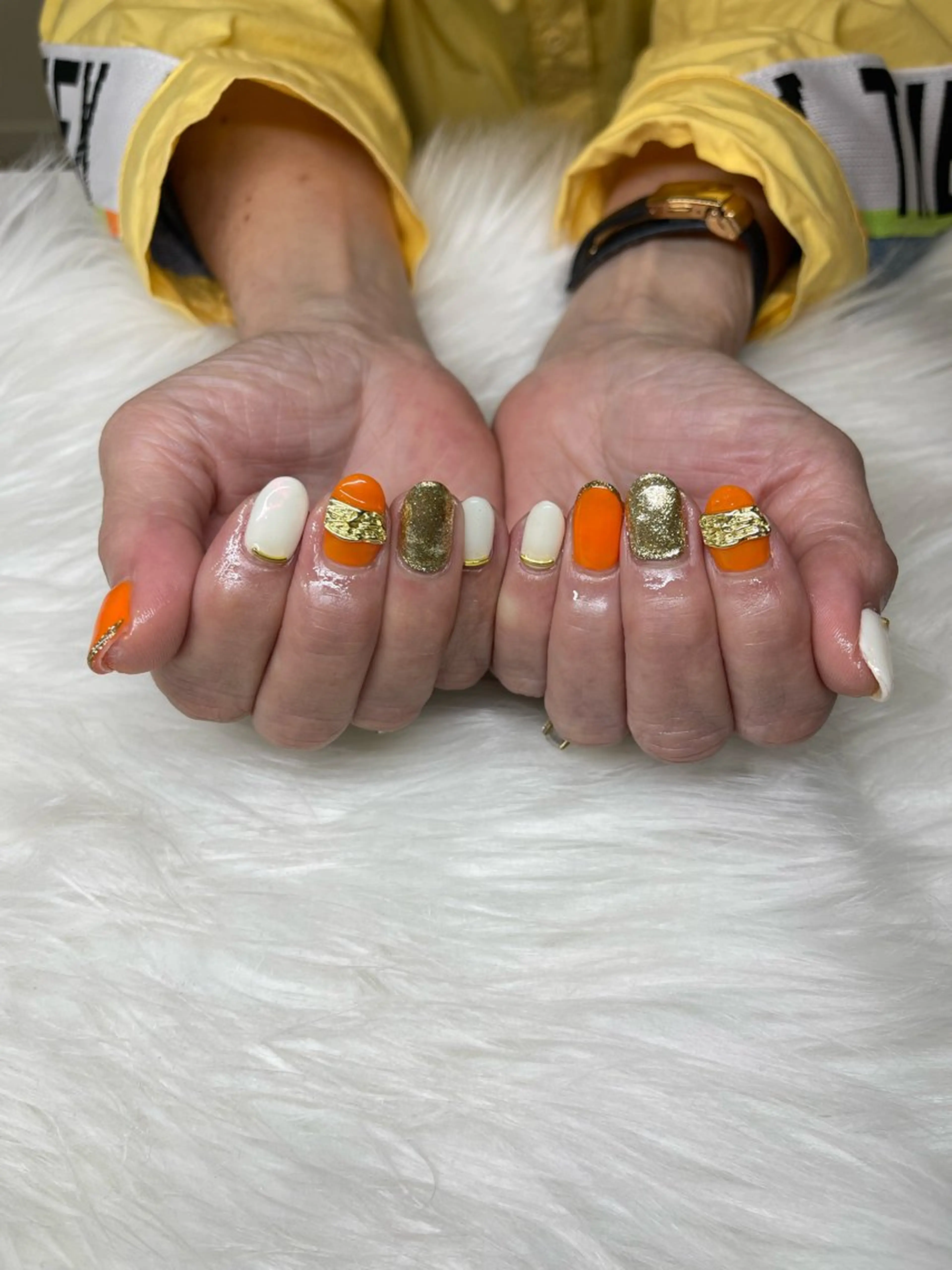 ミディアム ハンドネイル 舞 ねいるのネイルデザイン