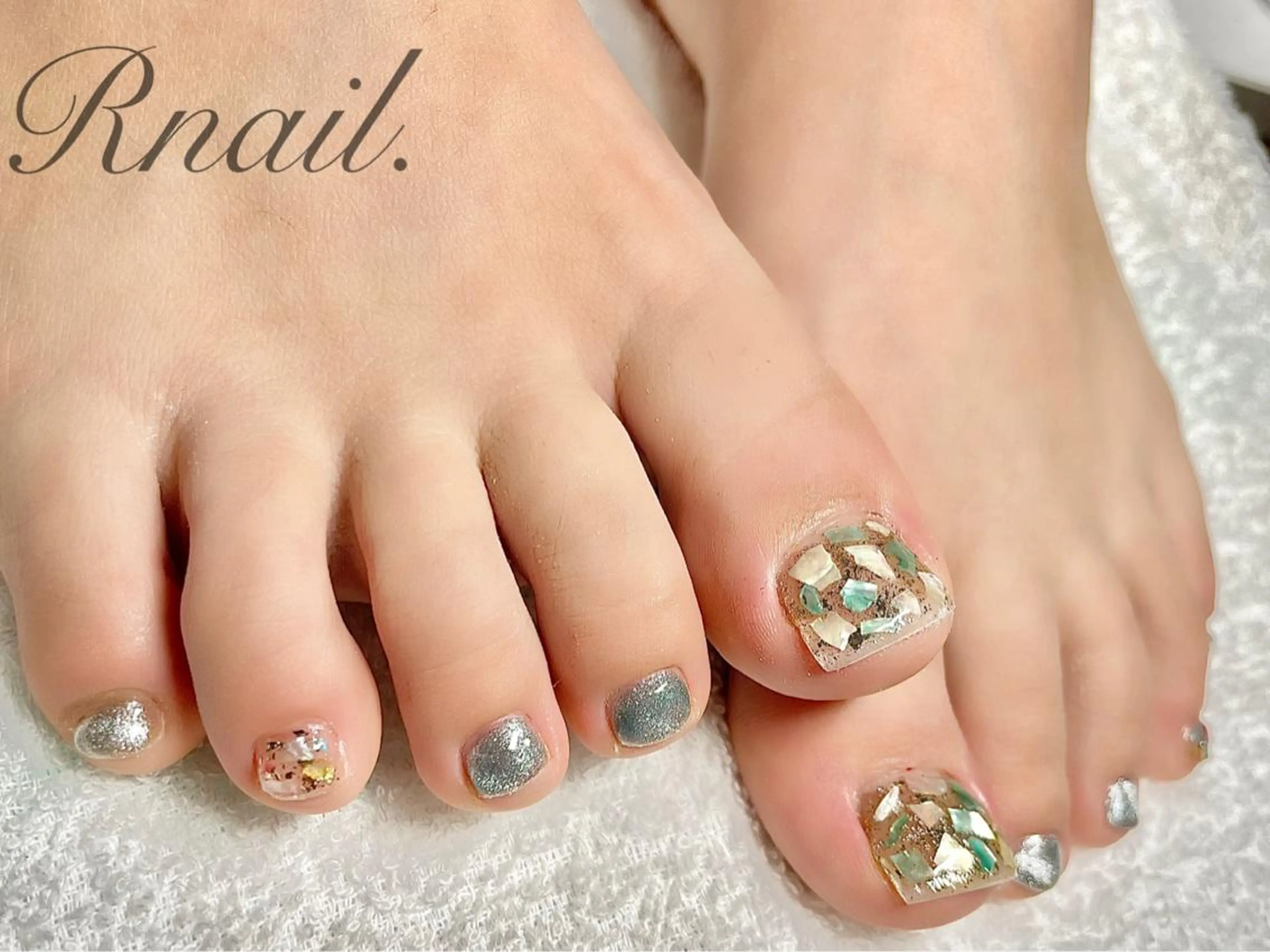ネイル フットネイル R nail.のネイルデザイン
