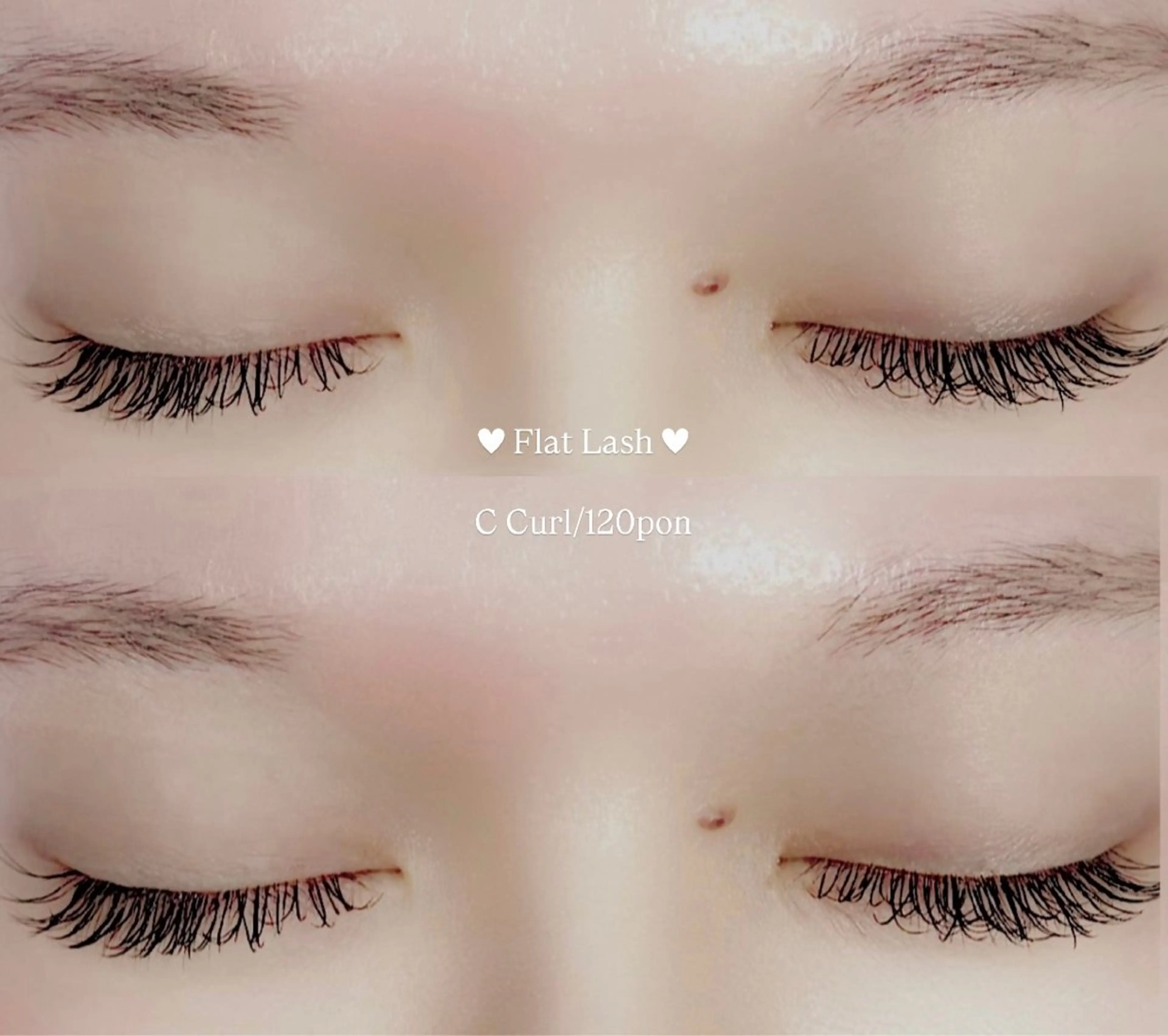 フラットラッシュ2時間付け放題80本保証の写真