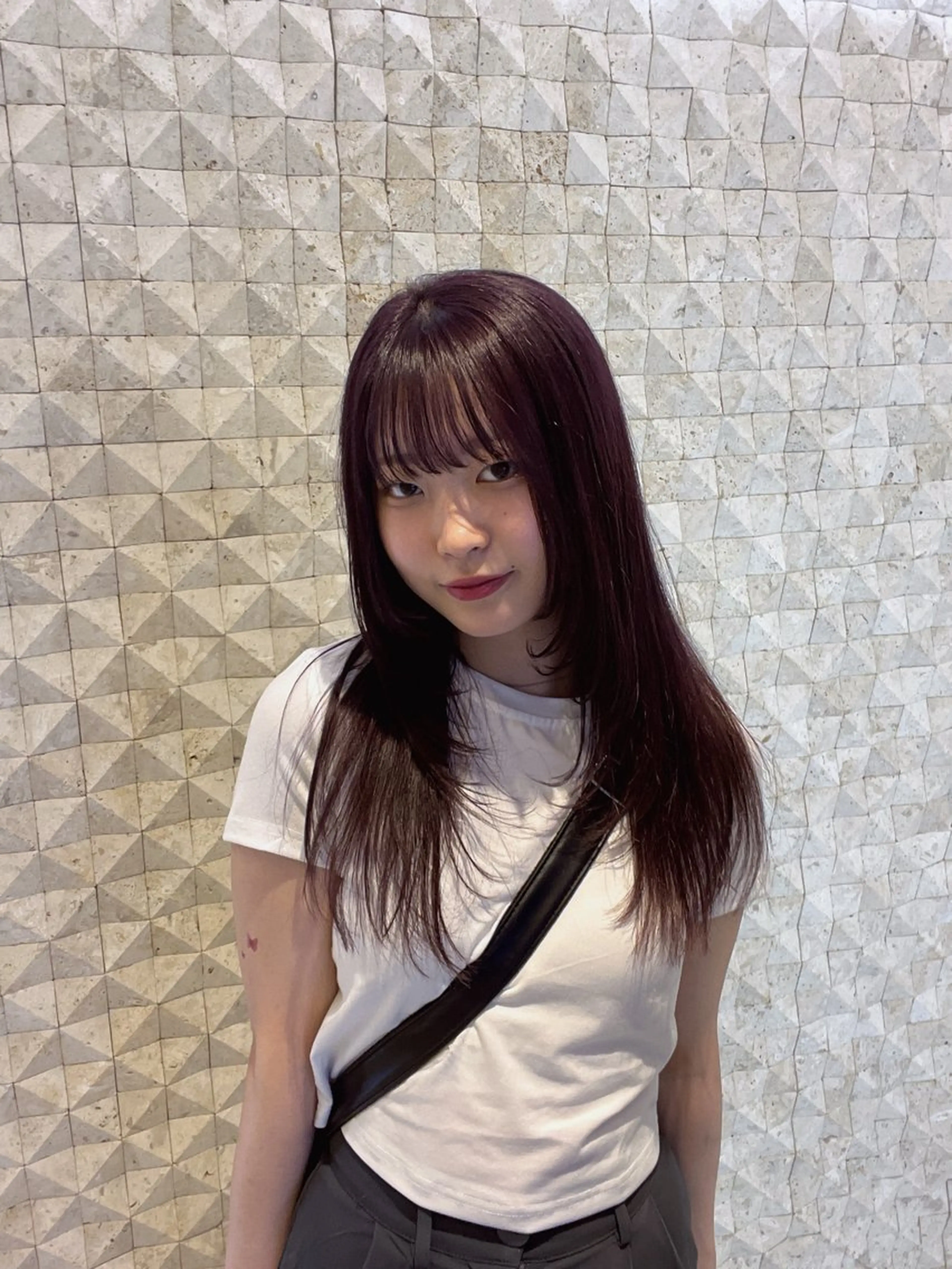 ロング カラー トリートメント 豊中/髪質改善/ レイヤーカットミヅキのヘアスタイル