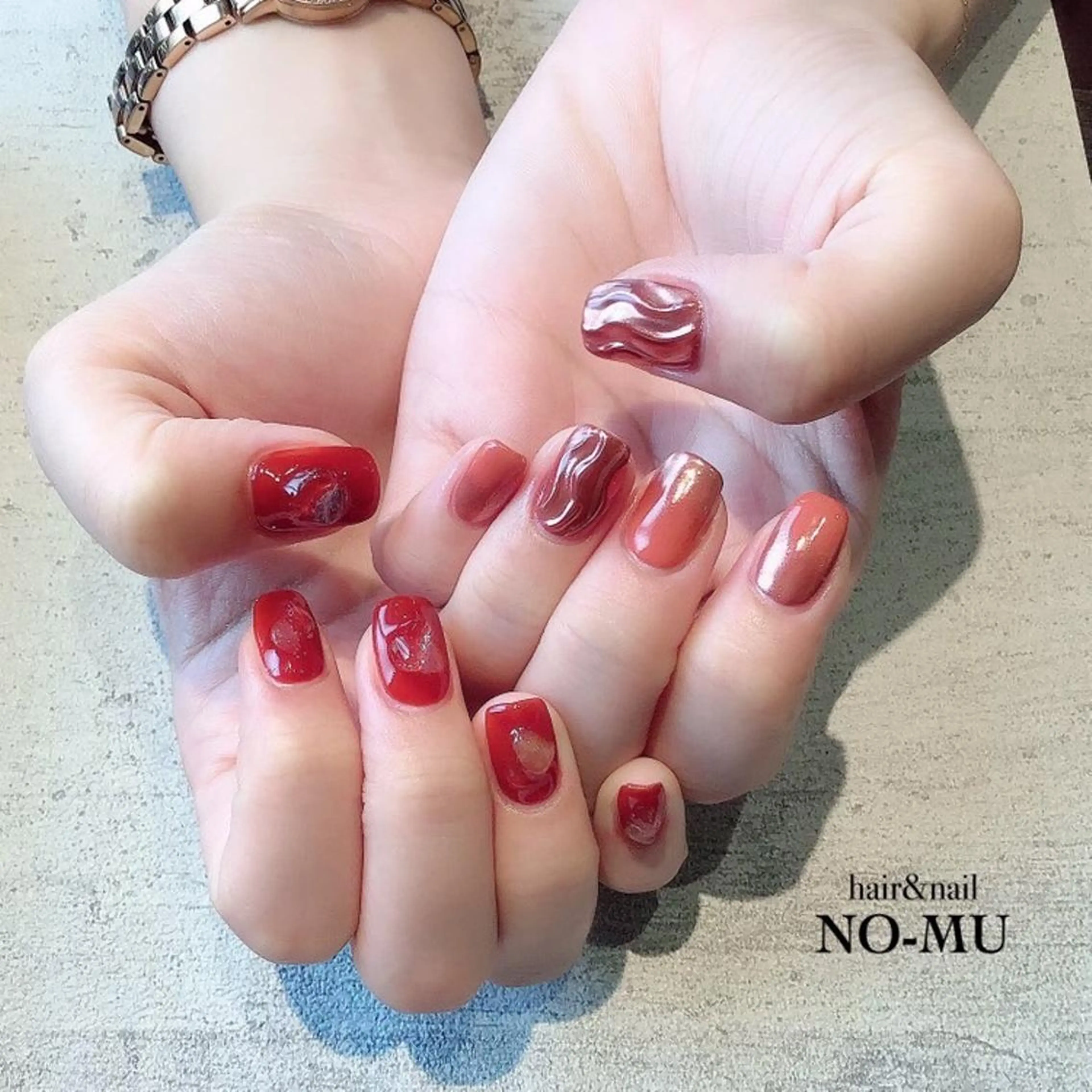 ネイル ハンドネイル hair＆nail NO-MUのネイルデザイン