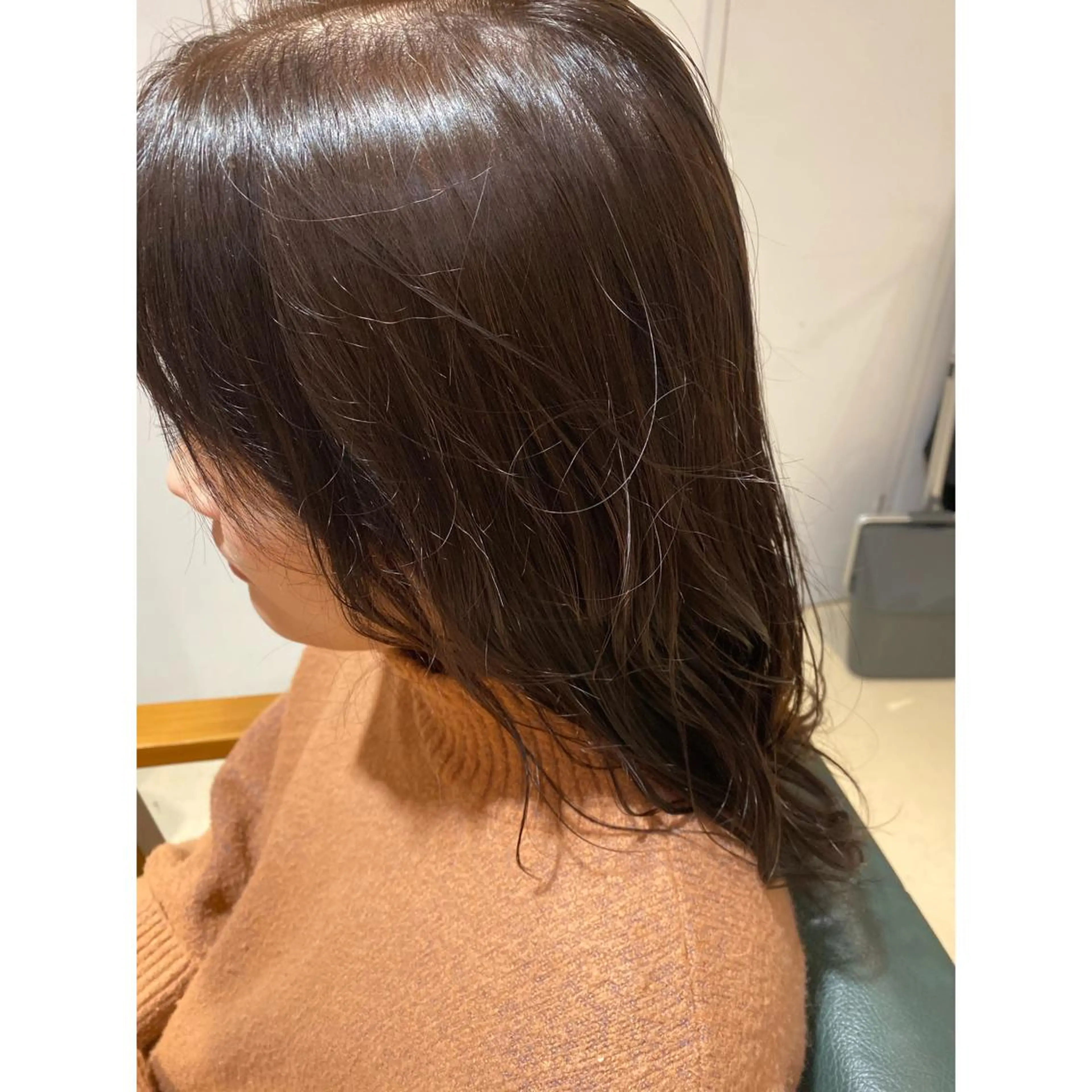 セミロング カラー マルヤマ リナのマツエク・マツパデザイン