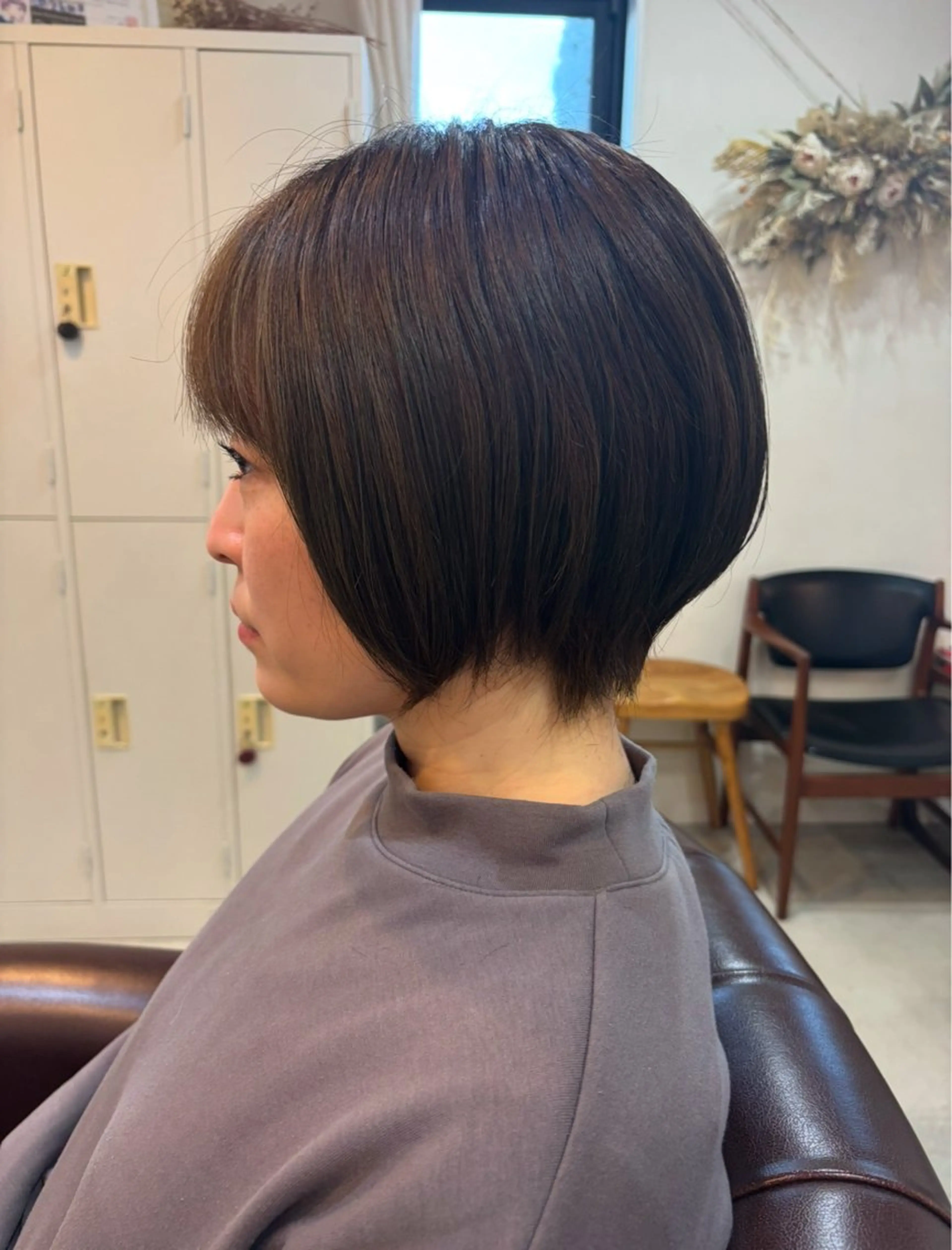 ショート レイヤー×髪質改善 hinanoのヘアスタイル