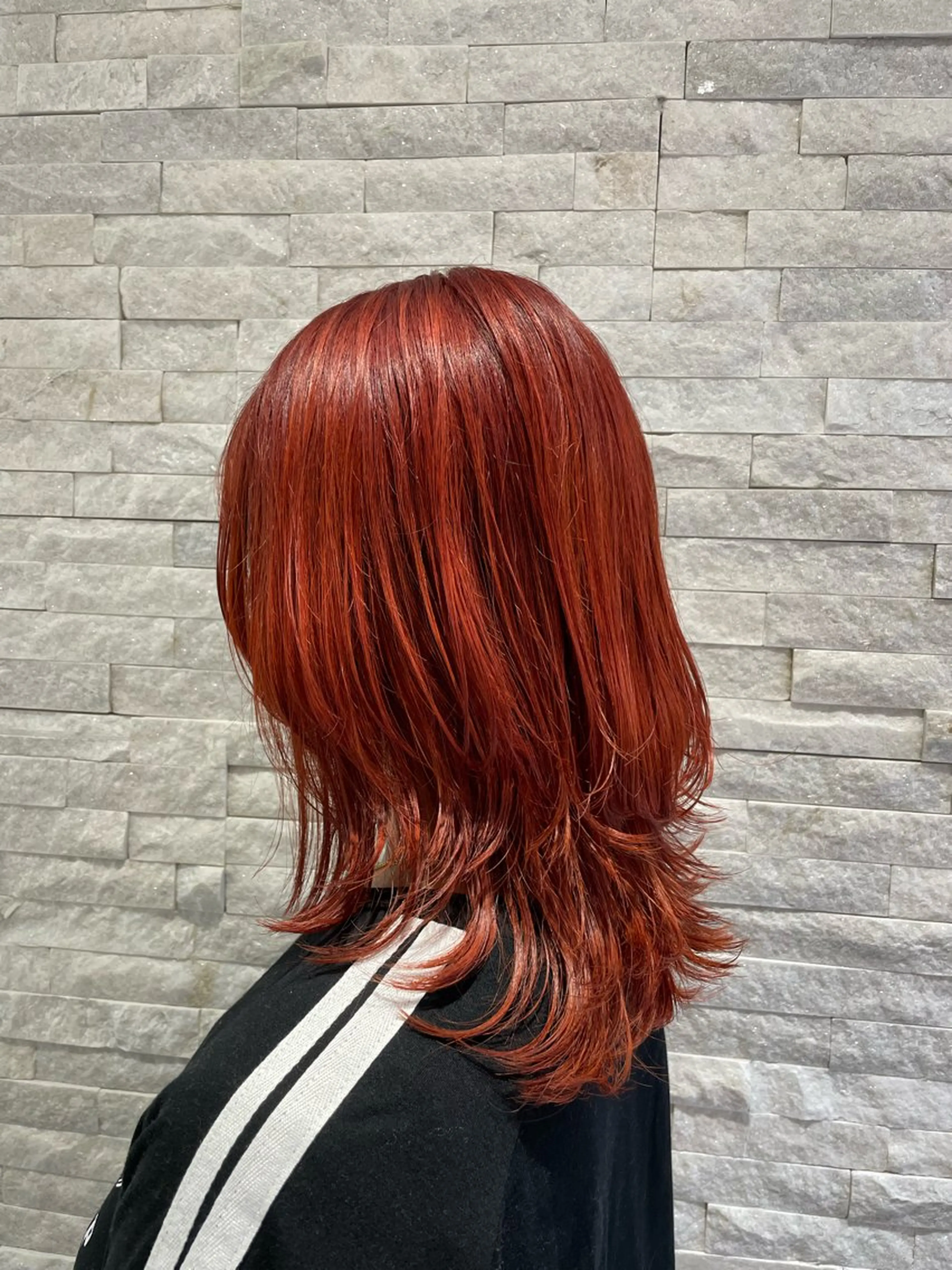 カラー ダブルカラー KINGDOM ALLURE所属・KINGDOM UEDA IKUMIのヘアスタイル