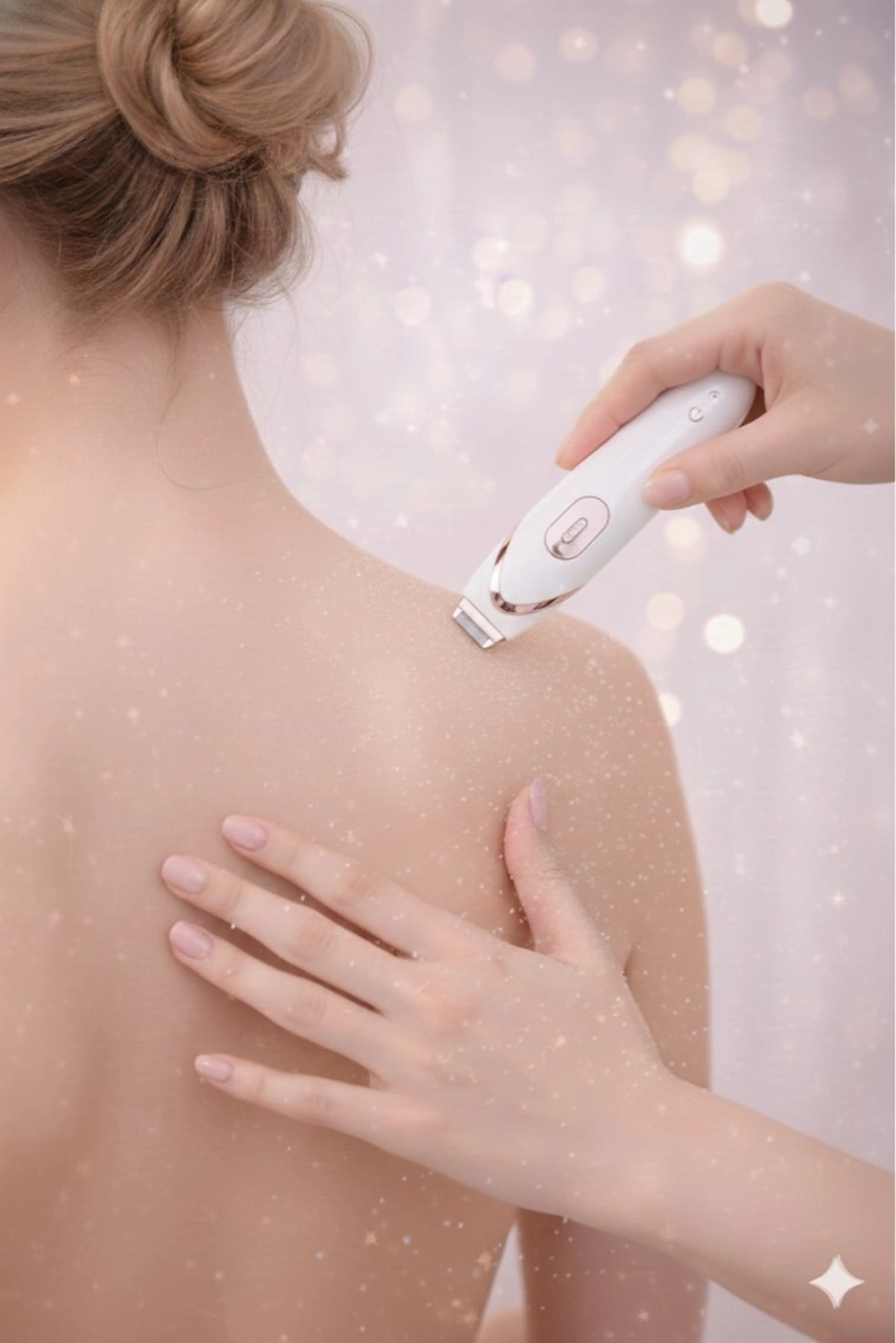 【シェービング】背中（腰まで全面）保湿ケア込💓ㅣブライダル・予定前に◎毎回¥4980🩵💕の写真