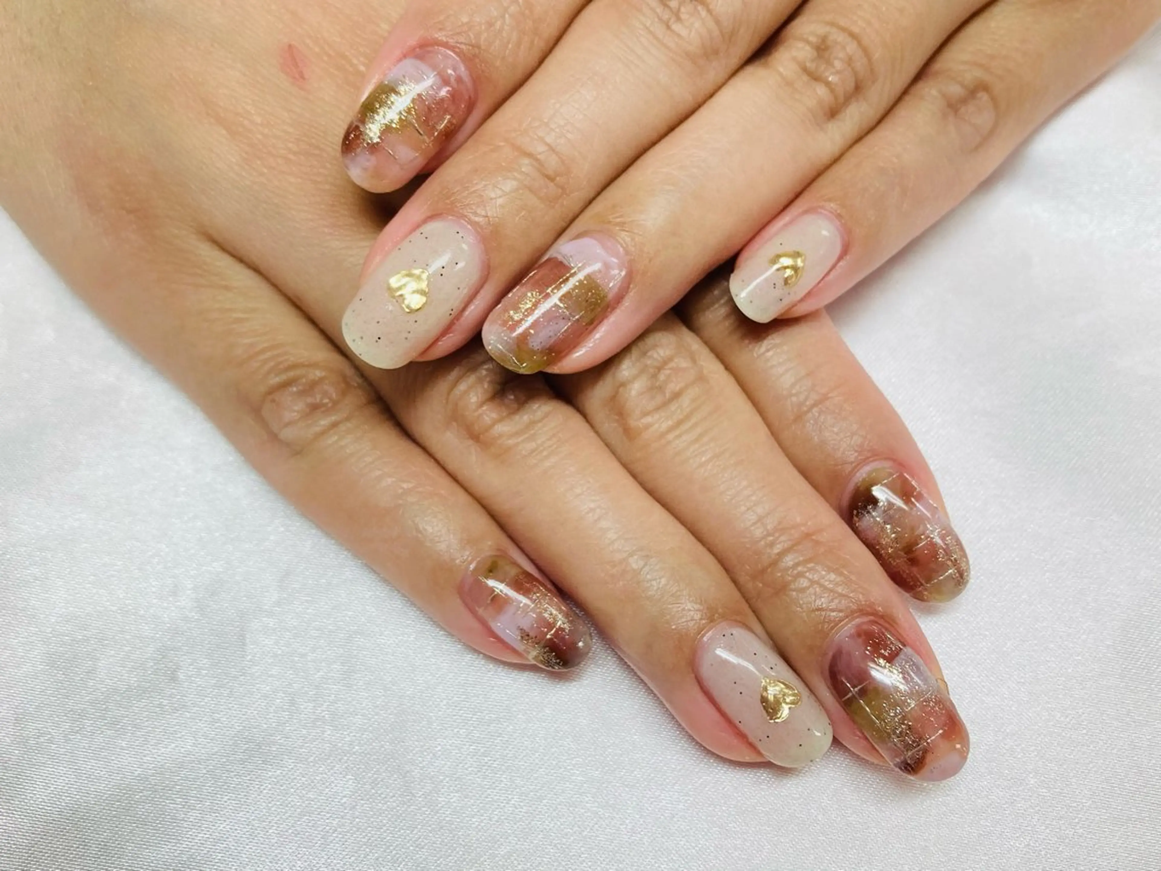 ネイル Ocean nail パラジェル 取扱い店のネイルデザイン