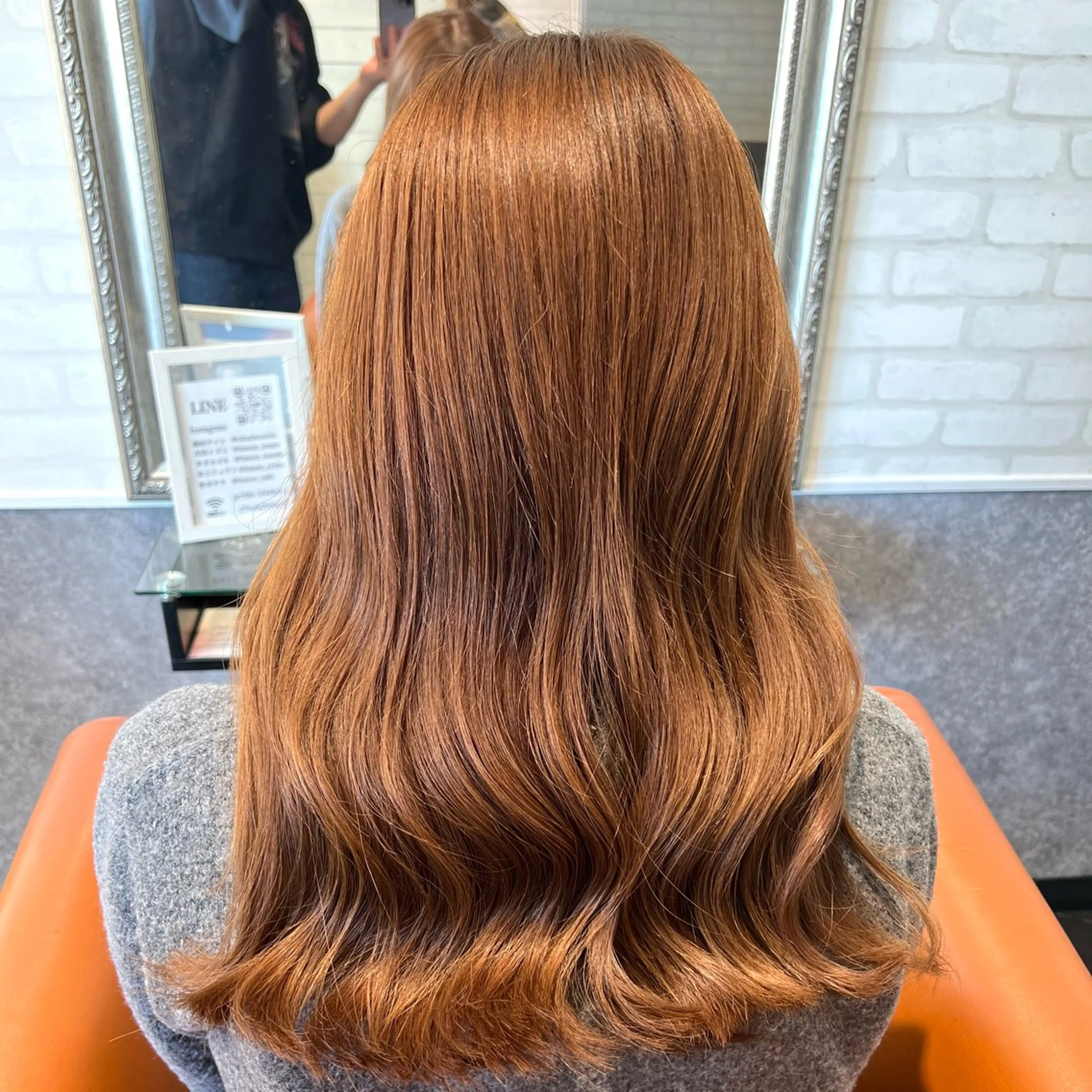 セミロング カット ヘアカラー 🇰🇷韓国風レイヤ ー🇰🇷の達人🔥のヘアスタイル