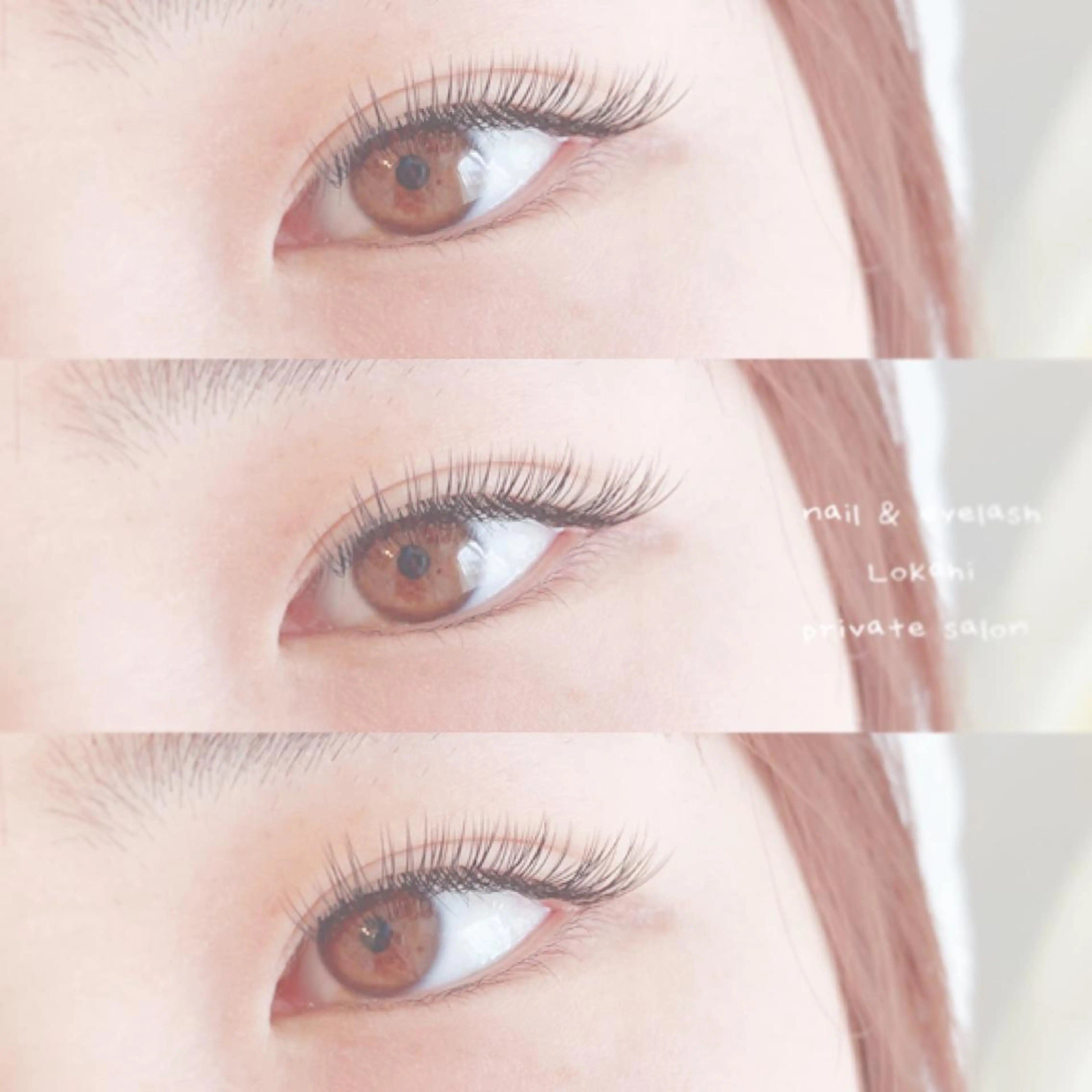 マツエク・マツパ フラットラッシュ Lokahi yumiのマツエク・マツパデザイン