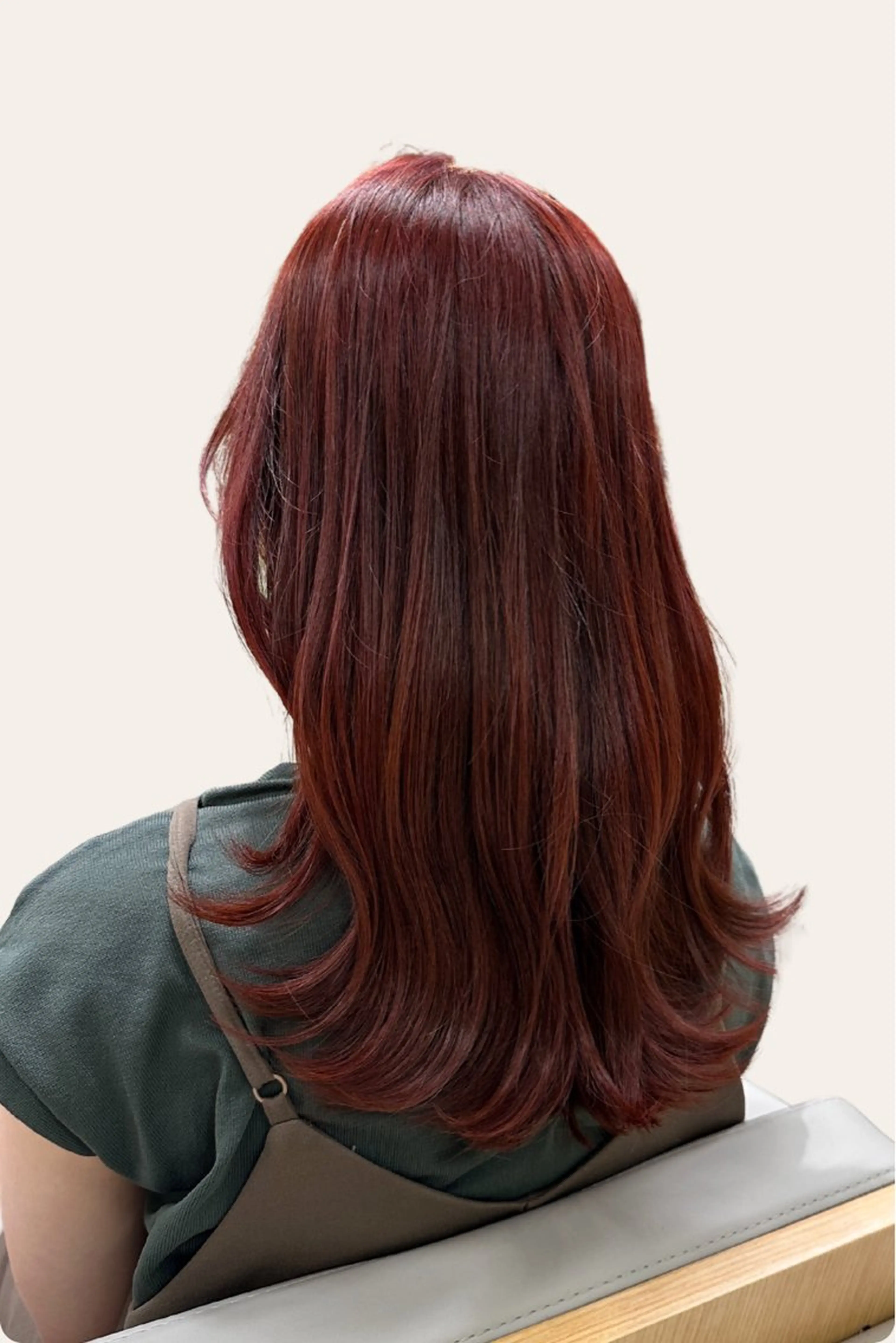 セミロング カット ヘアカラー トリートメント レイヤー/ボブ/ 透明感カラー/ニワのヘアスタイル