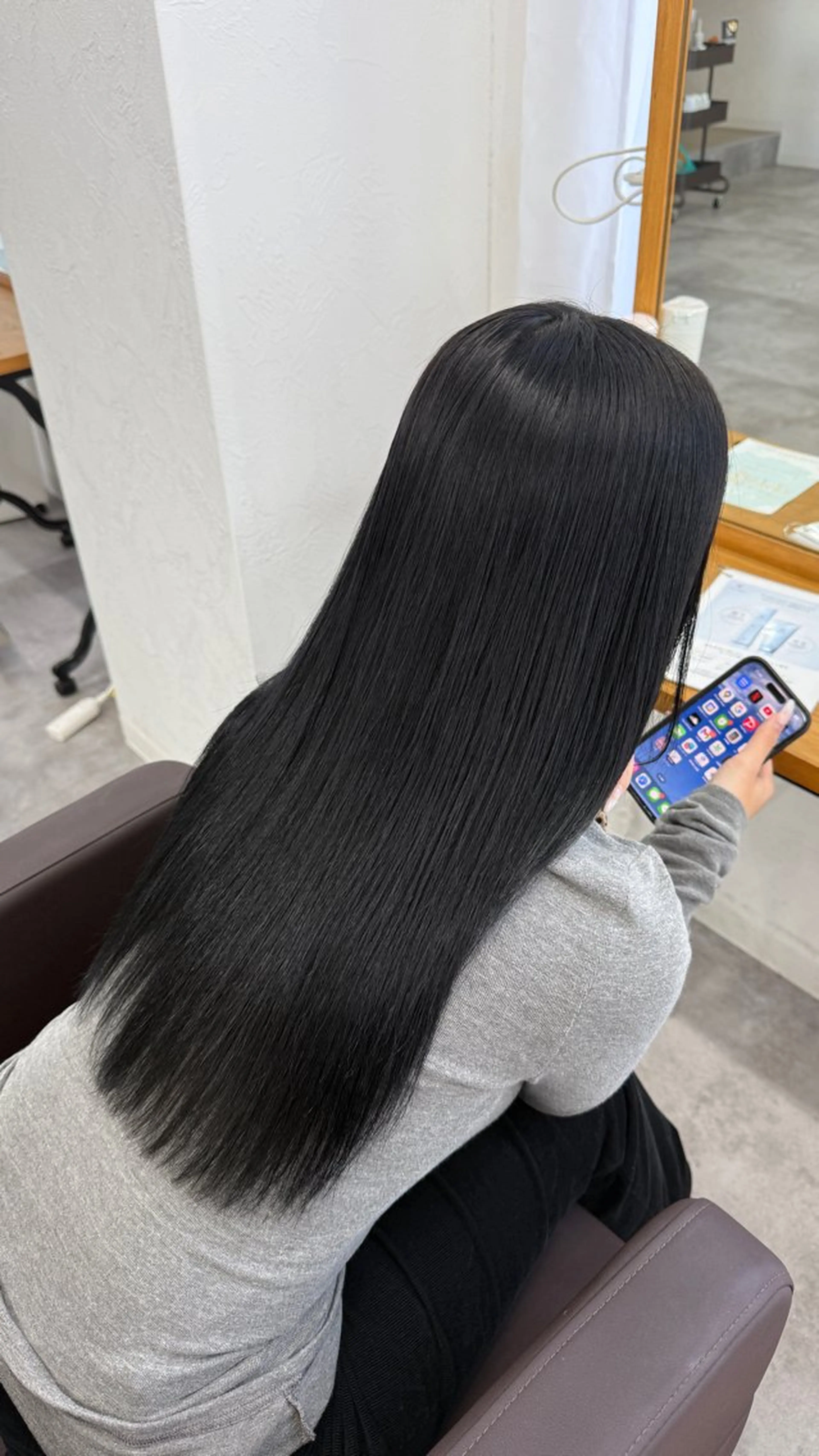ロング 渡辺 皐志 Li's 布施のヘアスタイル