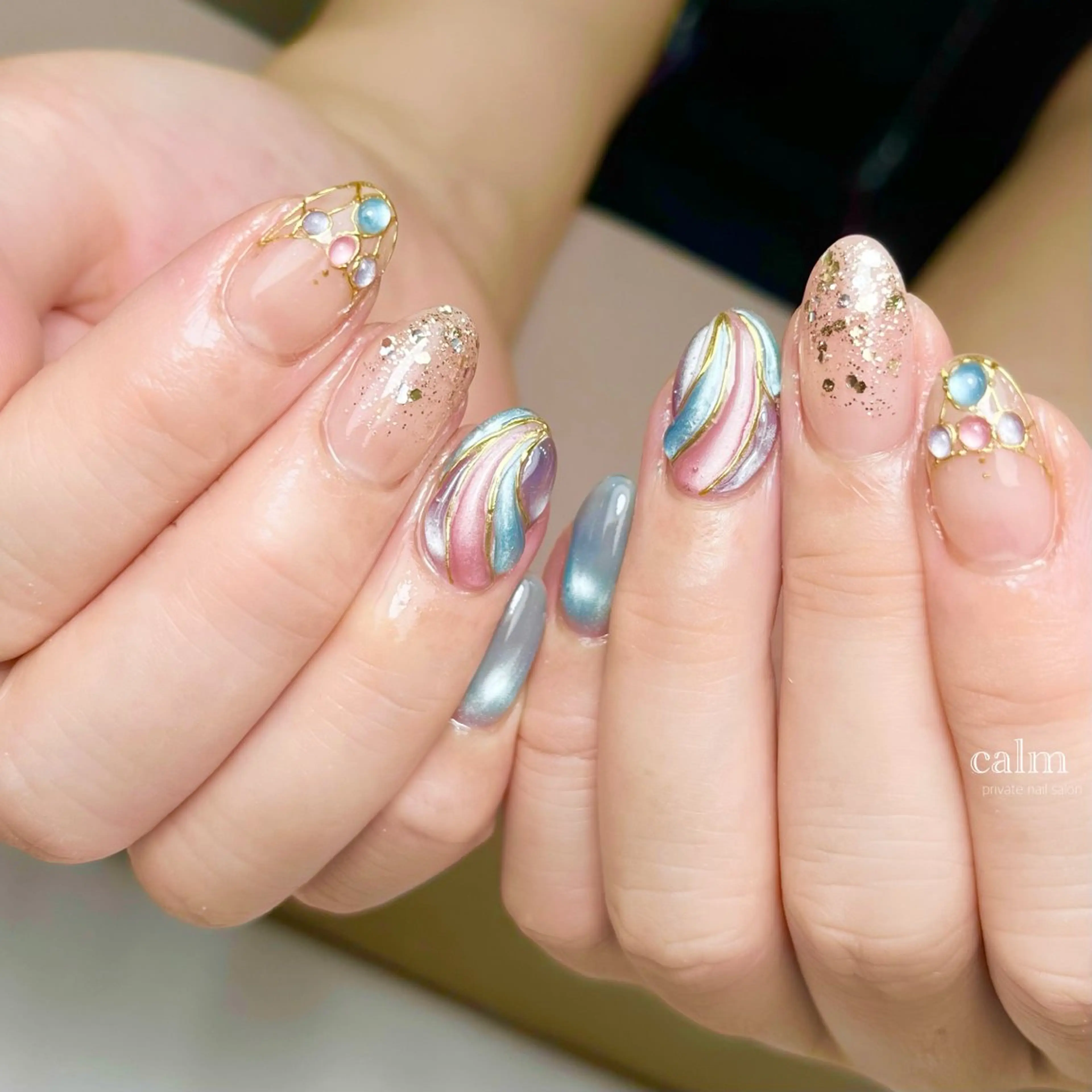ネイル ハンドネイル calm 〔ｶｰﾑ〕のネイルデザイン