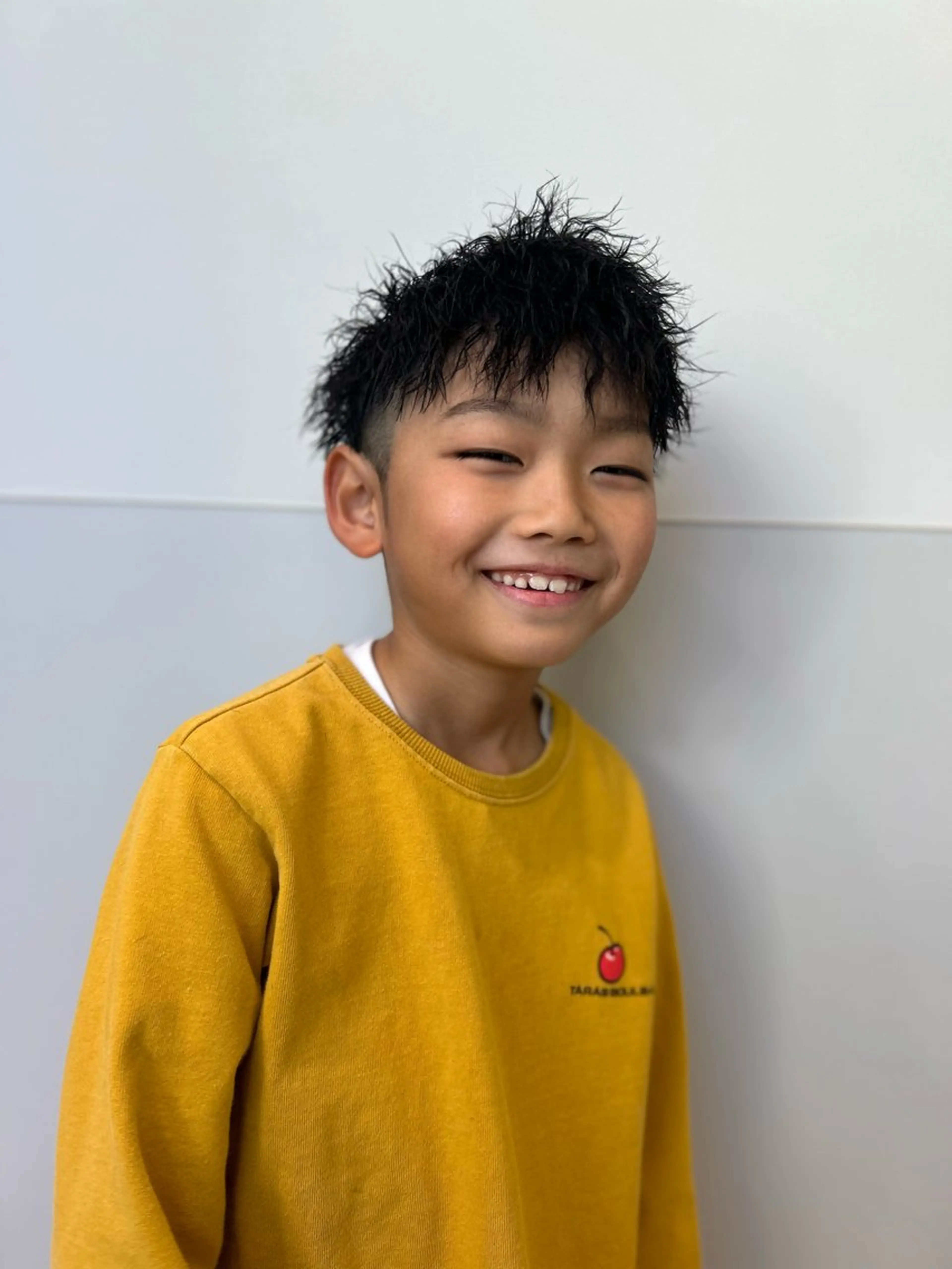 パーマ キッズ 骨格補正カット✂︎ 🌟菅野陽介🌟のヘアスタイル