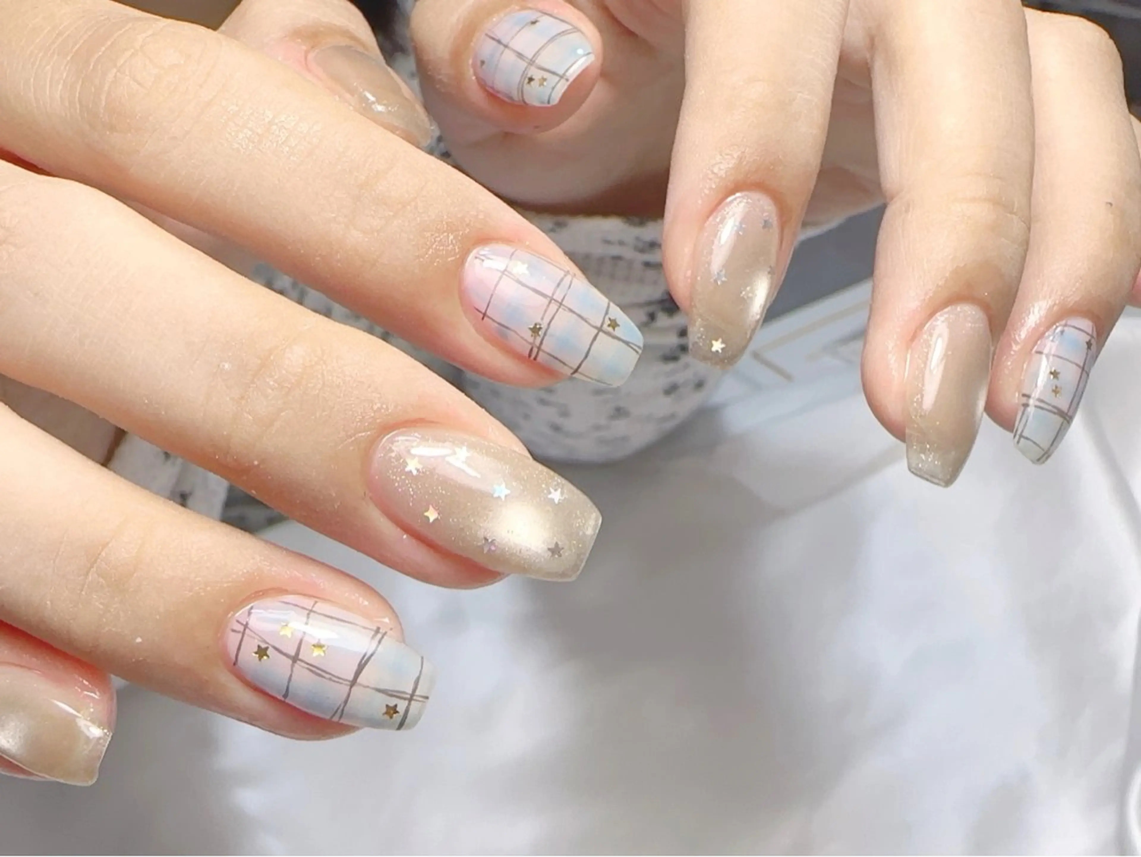 ネイル ハンドネイル Cherie PINKのネイルデザイン