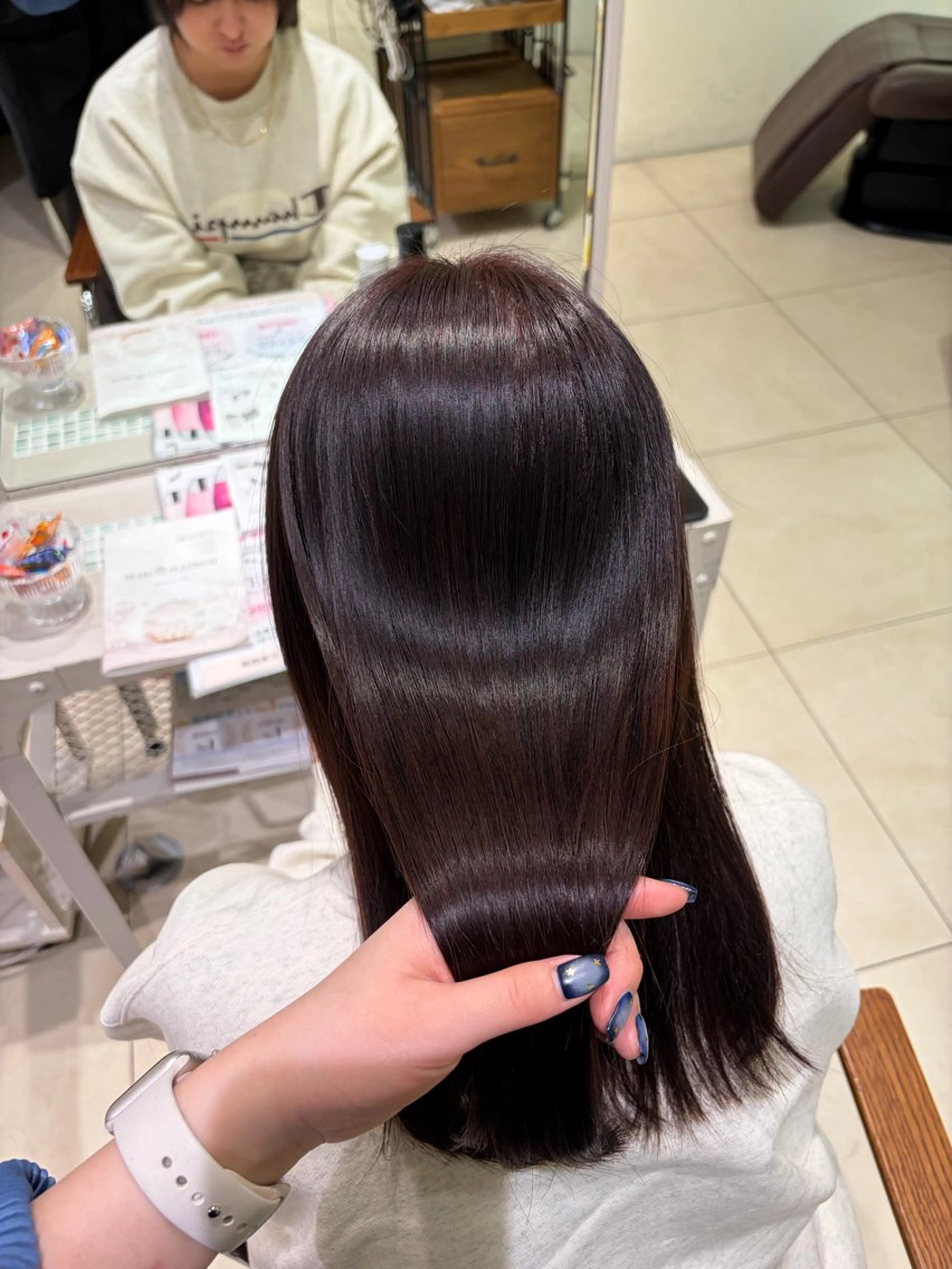 ミディアム ヘアカラー 愛されcolor💘 Aina/ツヤ髪のヘアスタイル