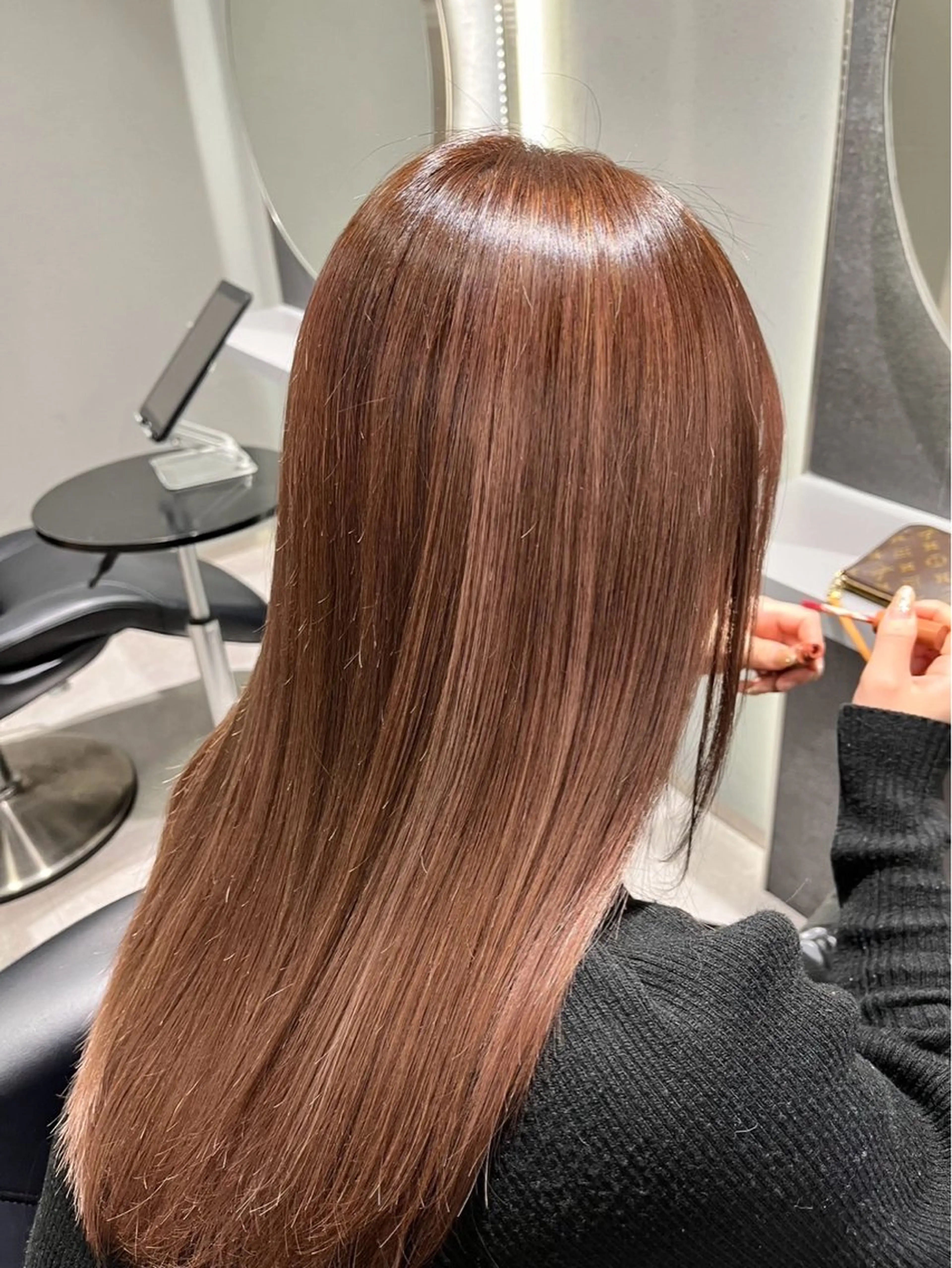 セミロング カット ヘアカラー トリートメント 🫧髪質改善🫧 佐々木隆誠のヘアスタイル