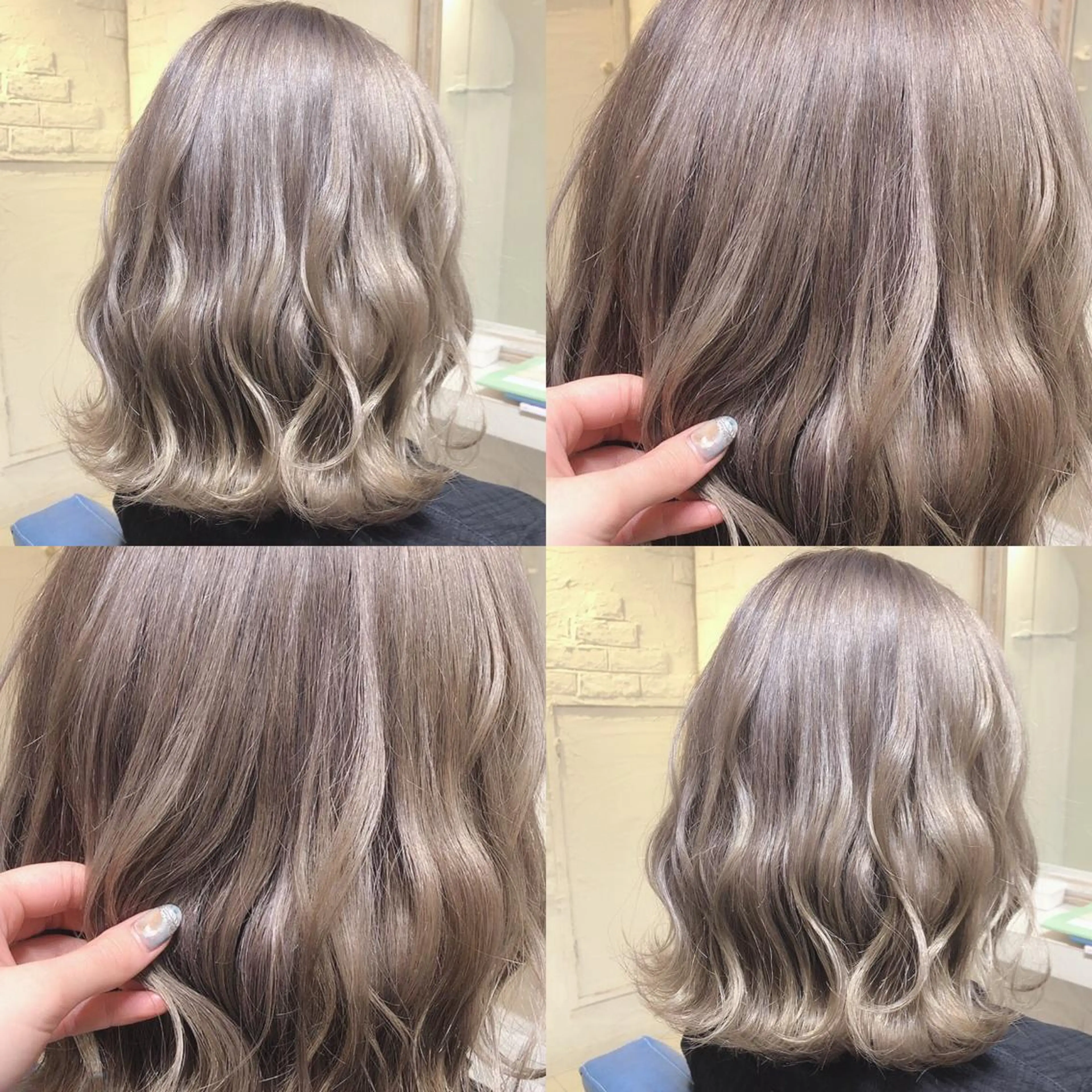 ミディアム カラー ヘアカラー メンズパーマ/ エクステ🌞セナのヘアスタイル