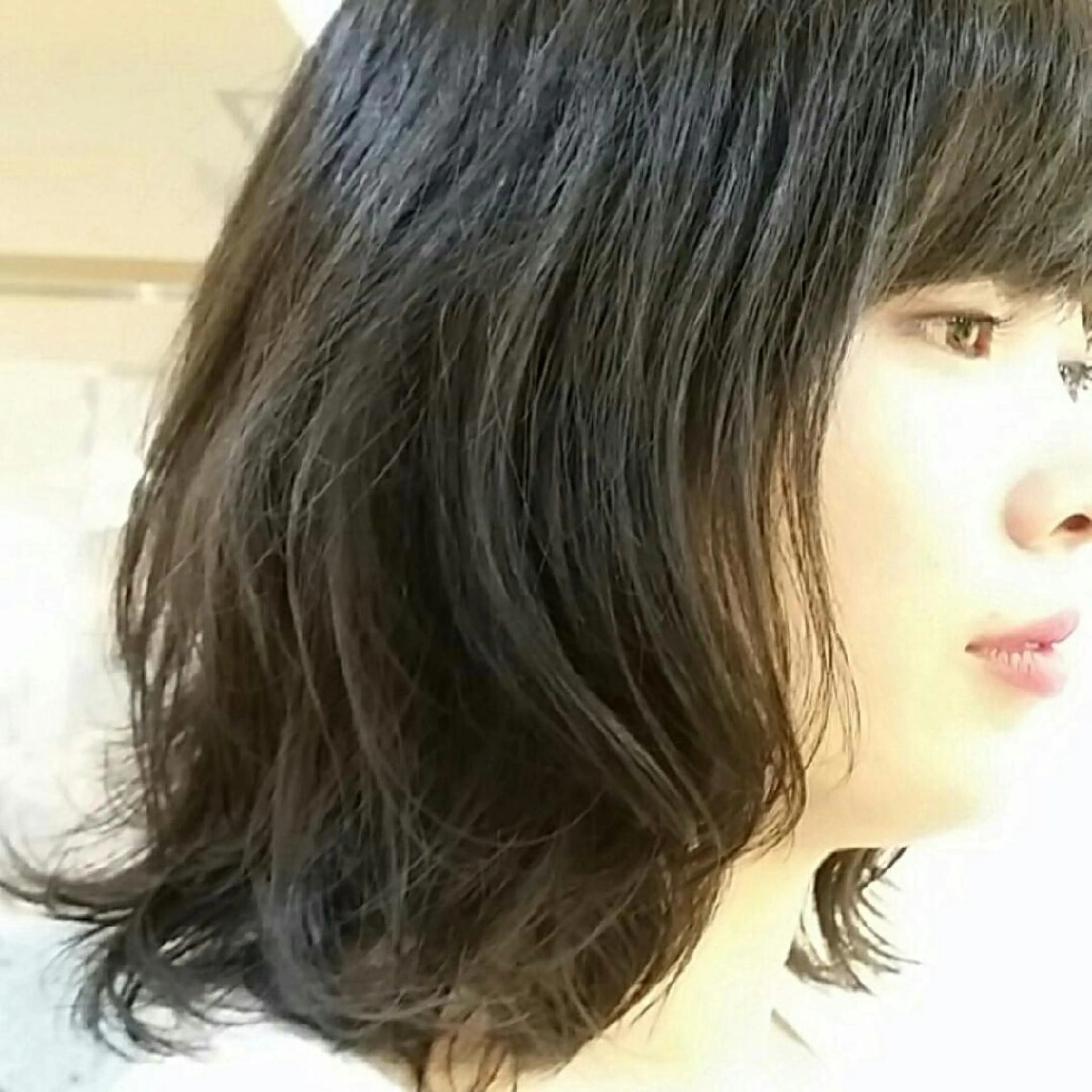 ミディアム 美谷添（ミヤゾエ） まどか大人ヘアサロンのヘアスタイル