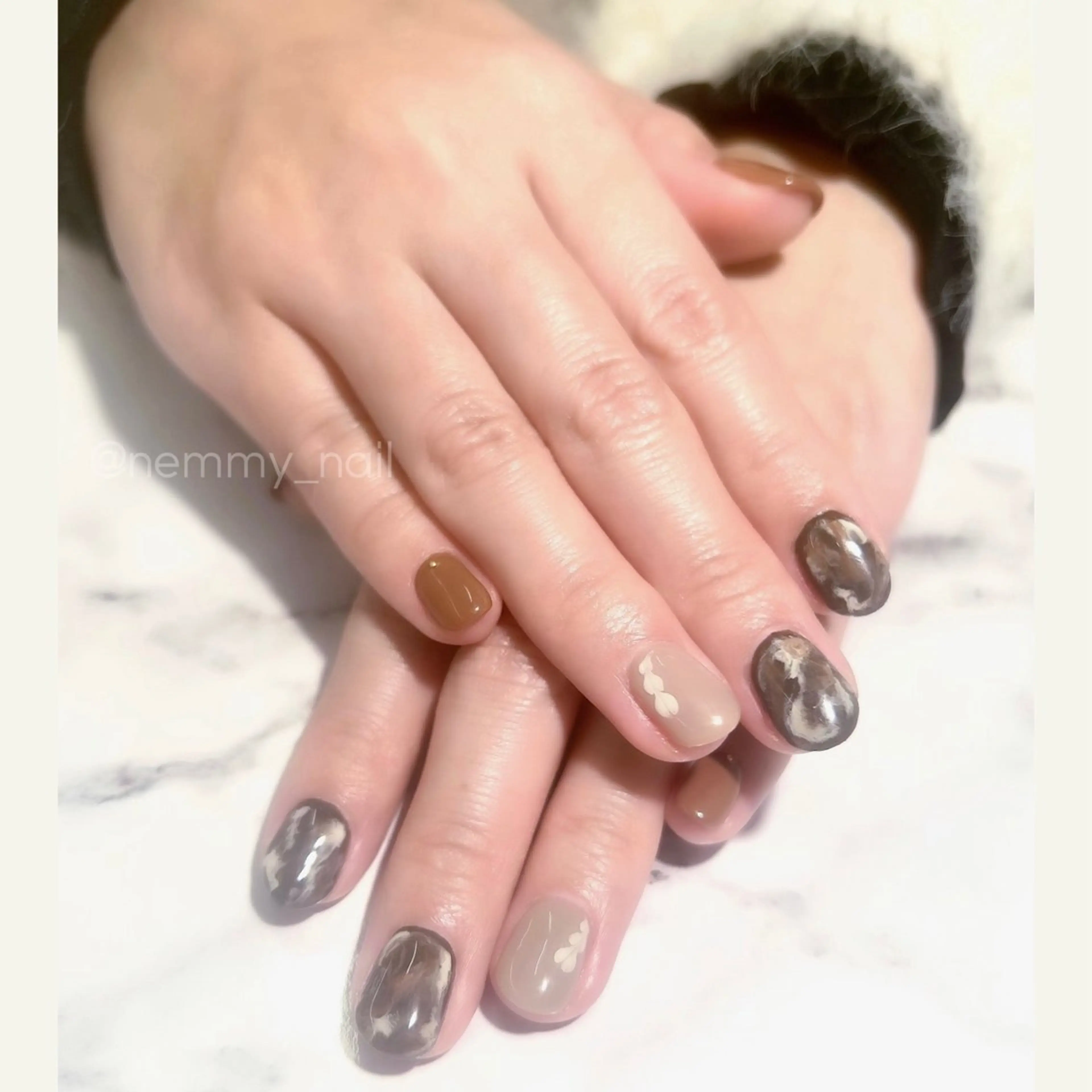 ネイル ハンドネイル Nemmy MAYUのネイルデザイン