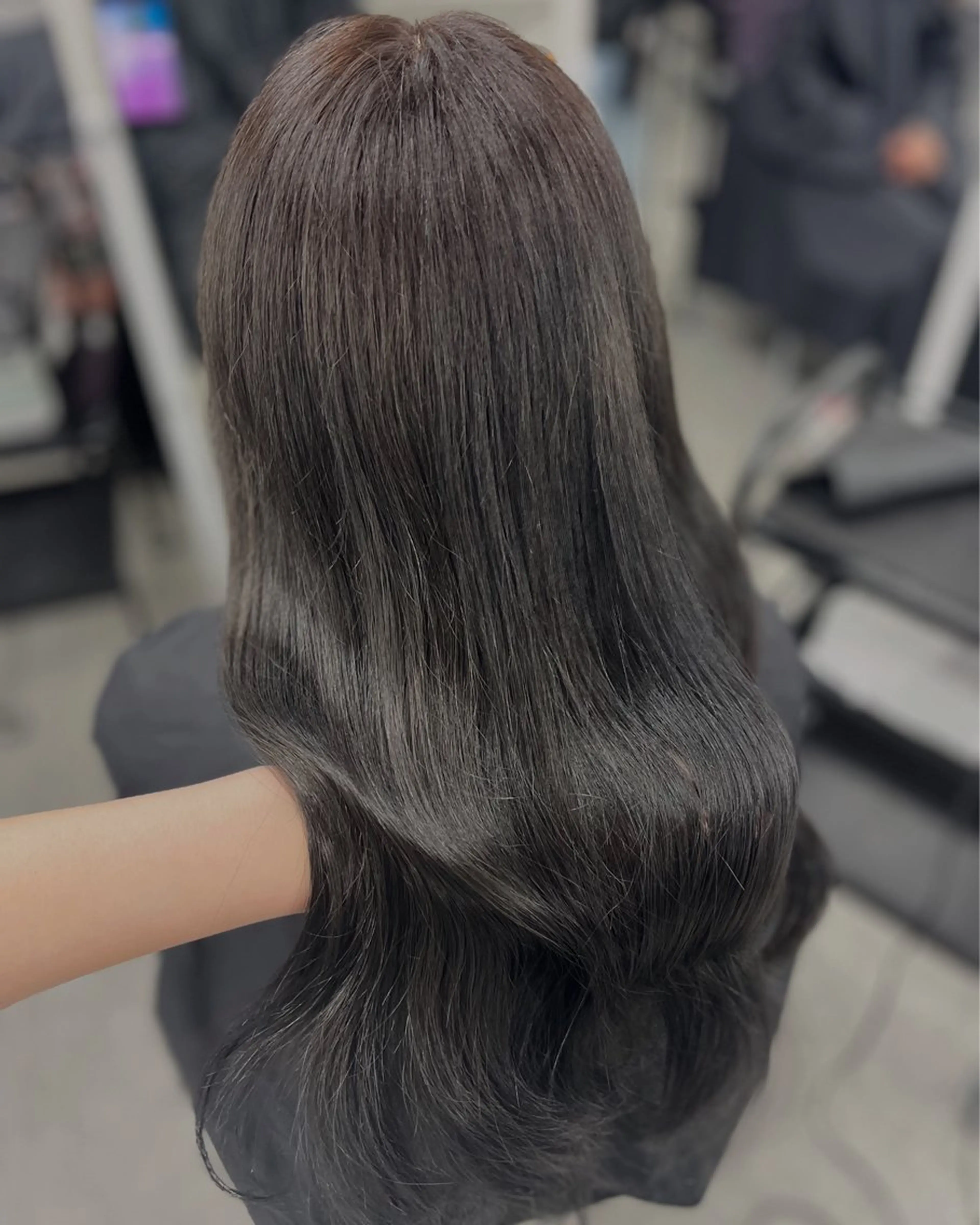 ロング カラー ヘアアレンジ 韓国メンズヘア 🪽maika🪽のヘアスタイル