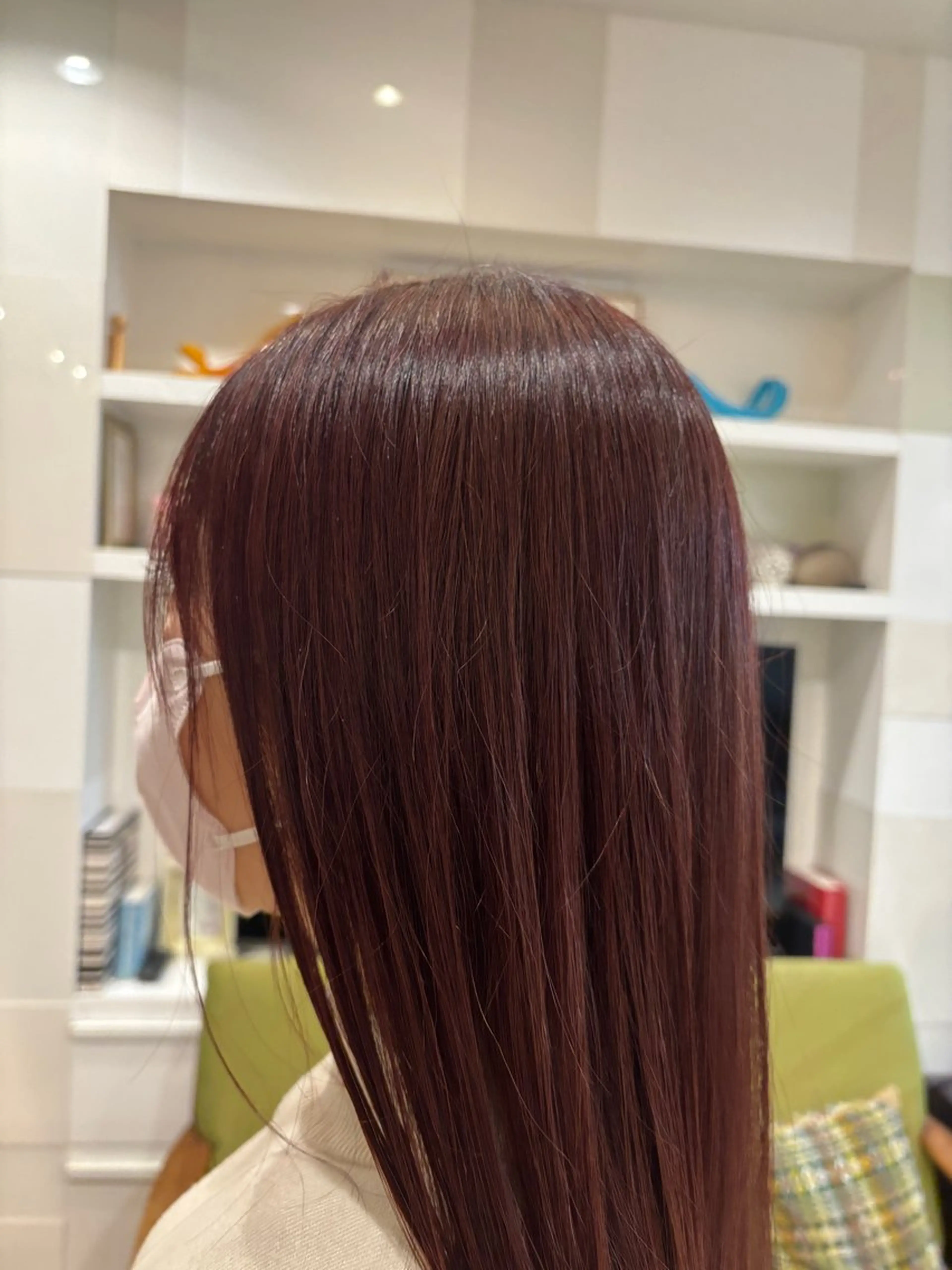 カラー ブラウンカラー ピンクカラー 舩橋 壱誠のヘアスタイル