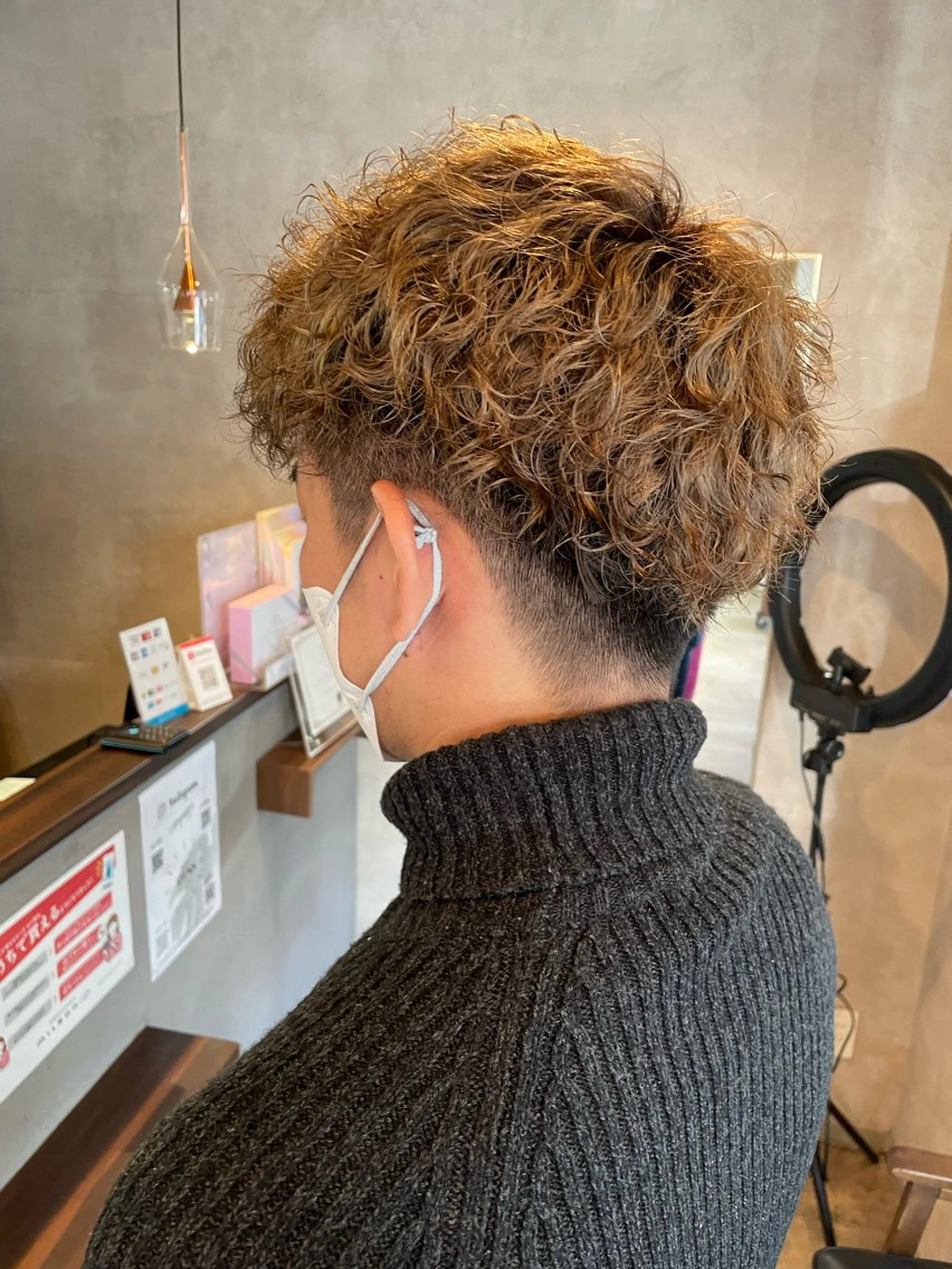 メンズ メンズパーマ RIENS aura / ayu ♡のヘアスタイル