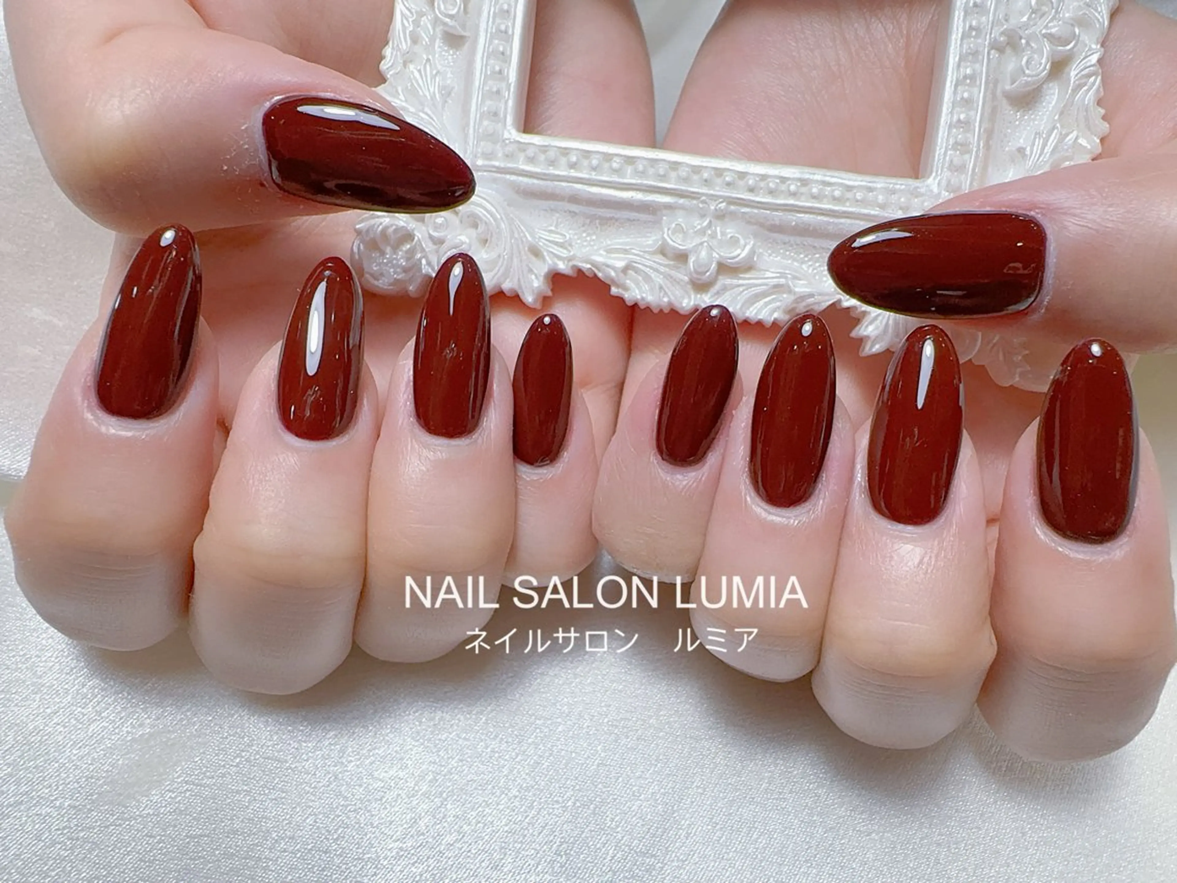 ネイル ハンドネイル ネイルサロン ルミア Lumia 店長のネイルデザイン