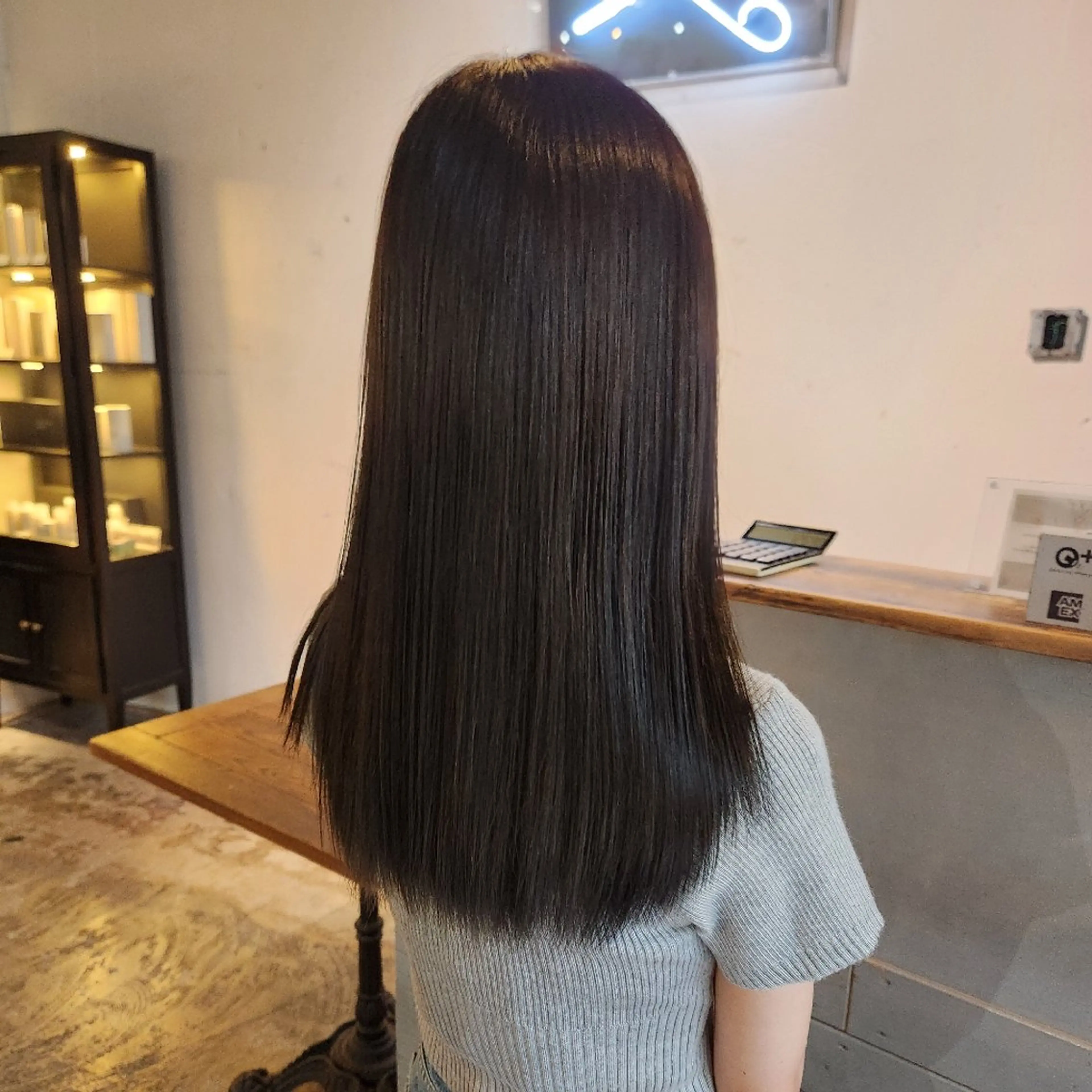 ロング カラー トリートメント ハヤシ マユ ✂ 府中美容室のヘアスタイル