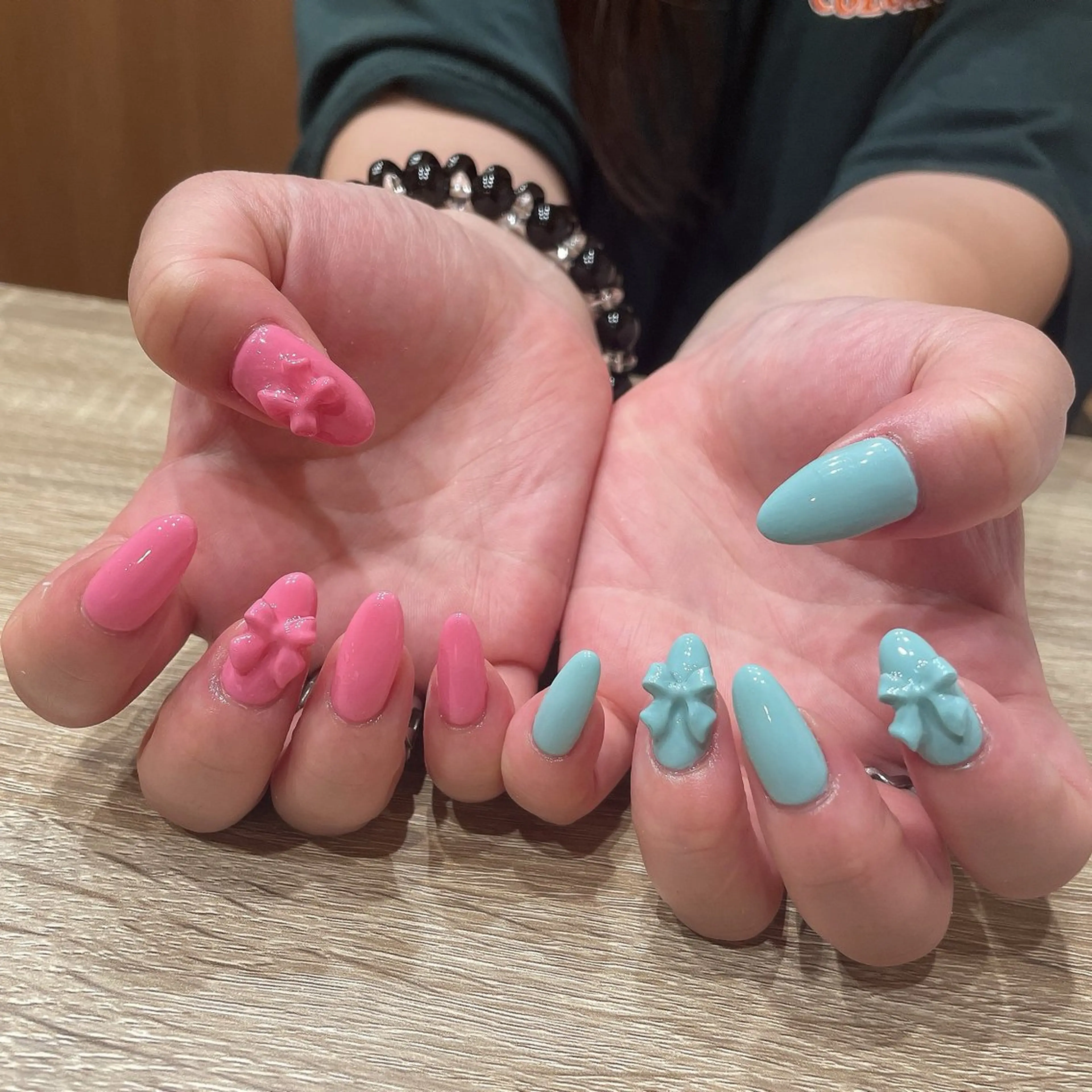 ネイル ロングネイル 持ち込み liberté🫧 新小岩のネイルデザイン