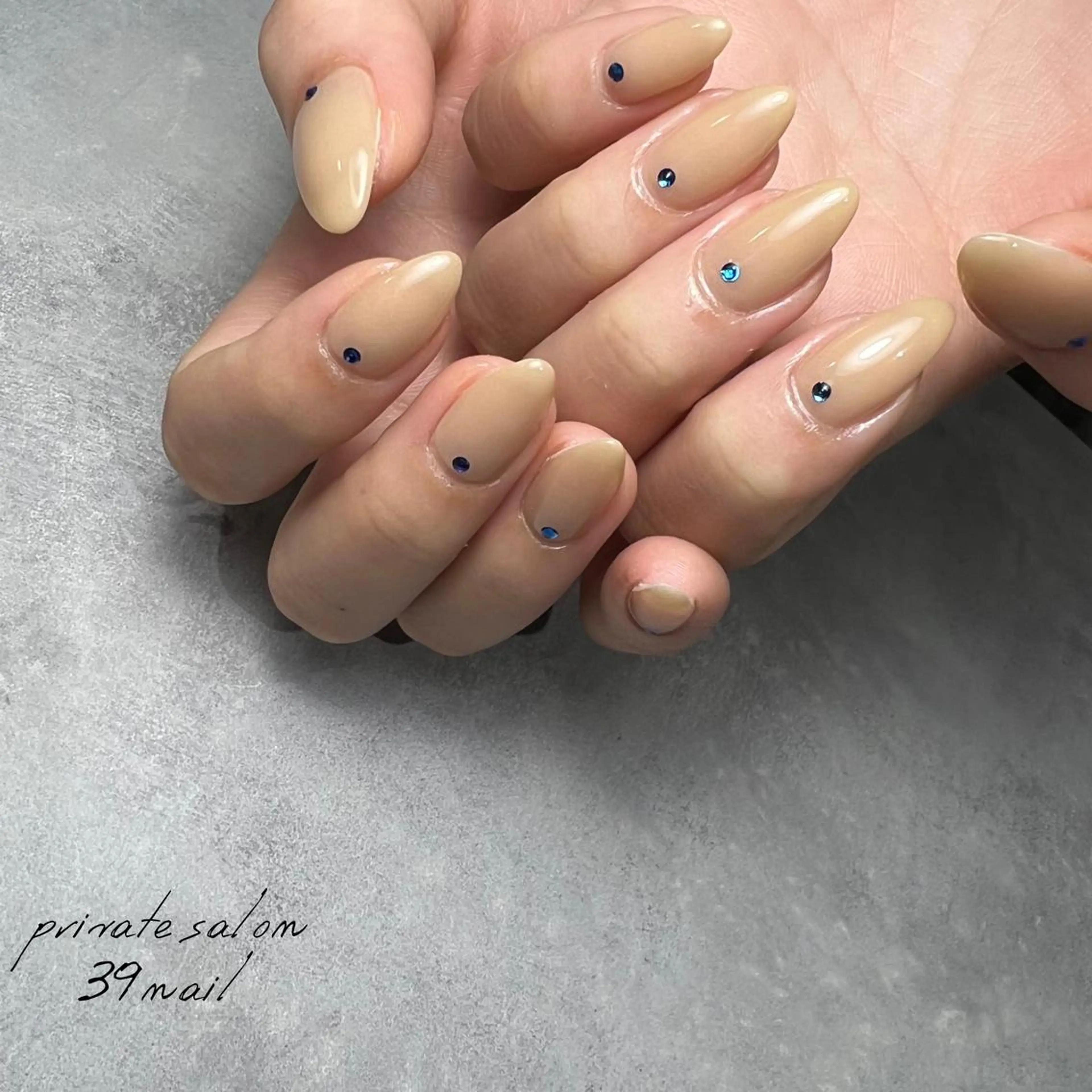 ミディアム ネイル ハンドネイル 京橋 【39nail】のネイルデザイン