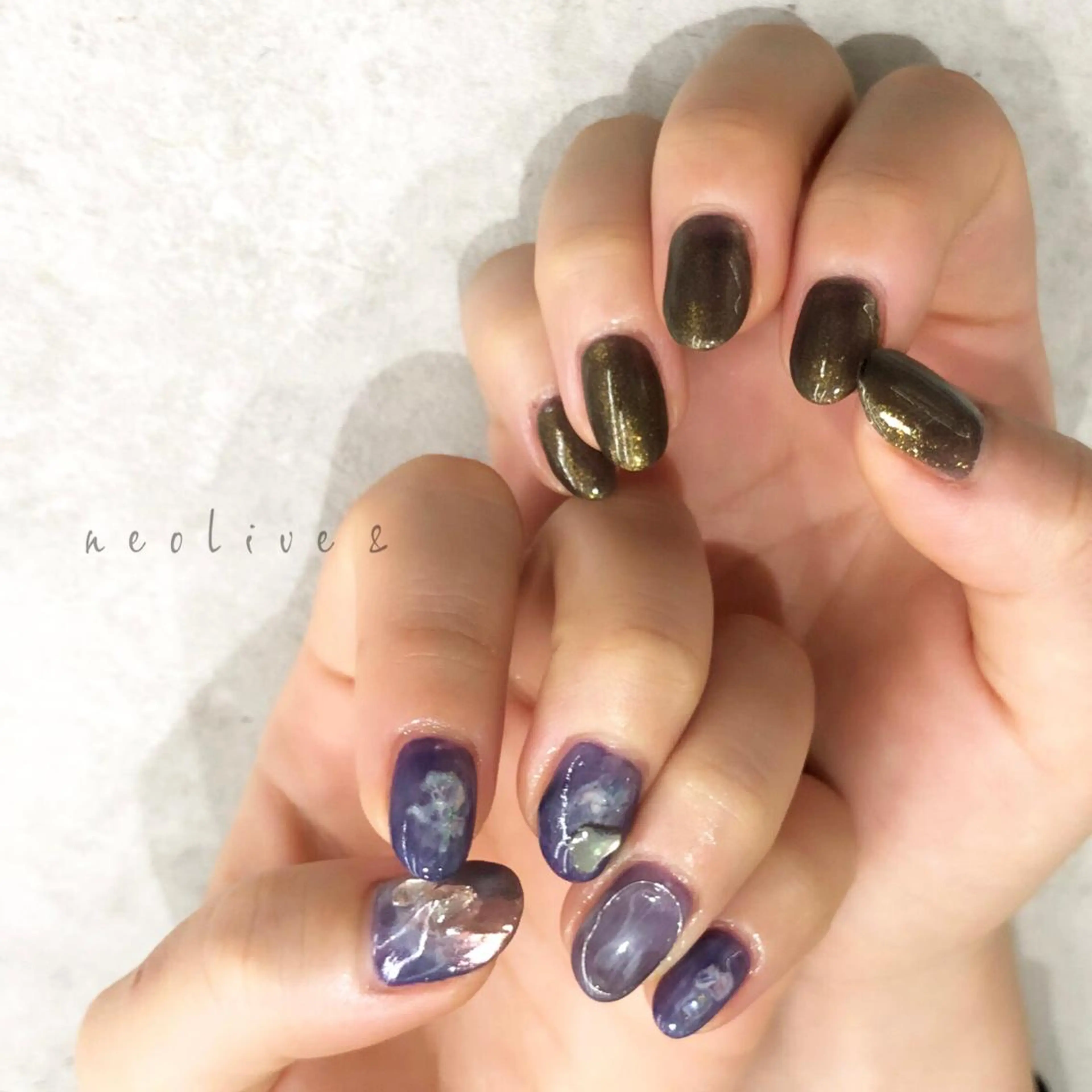 ネイル ハンドネイル Yuriko Omi パラジェル/渋谷のネイルデザイン