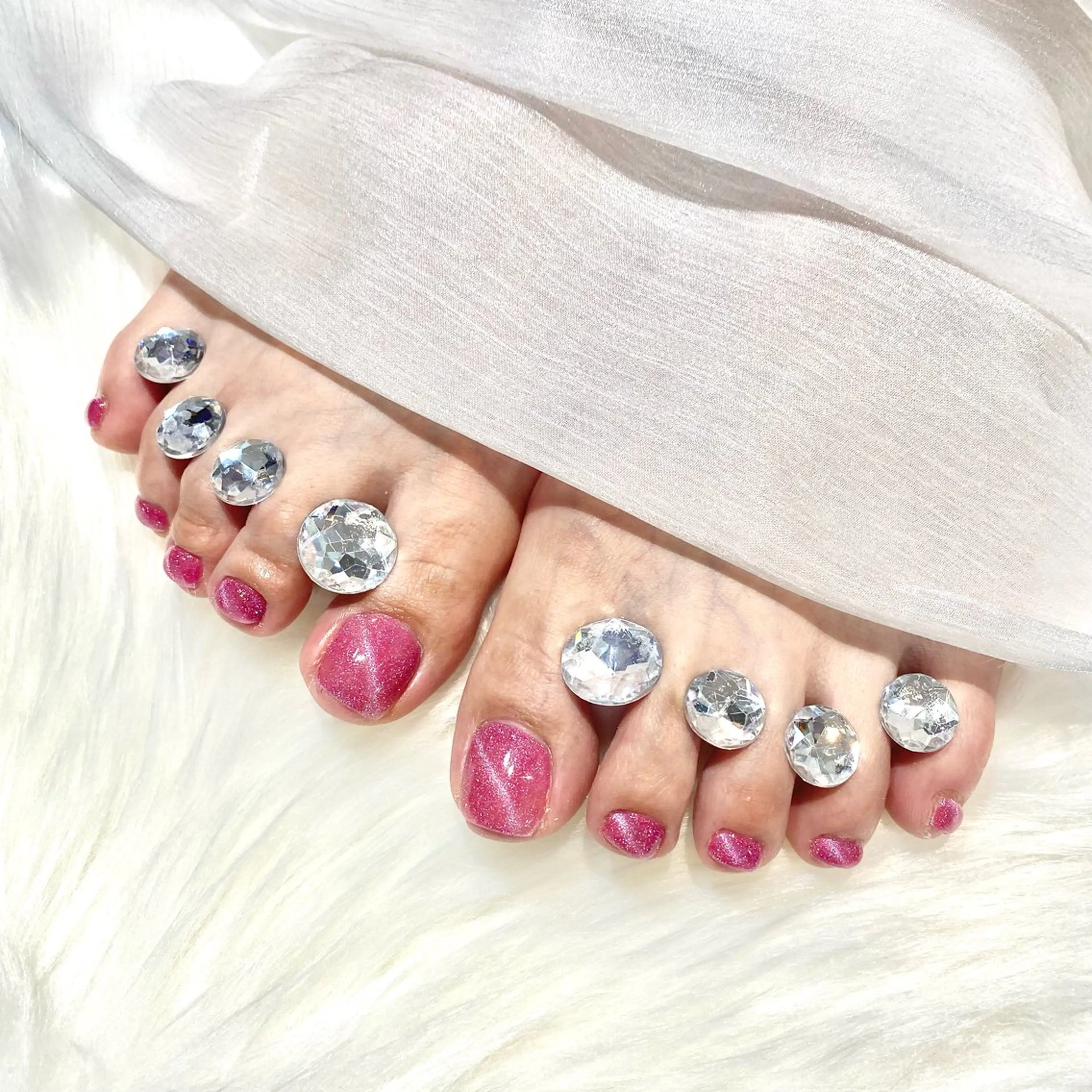 ネイル フットネイル WISTERIA rirunaのネイルデザイン