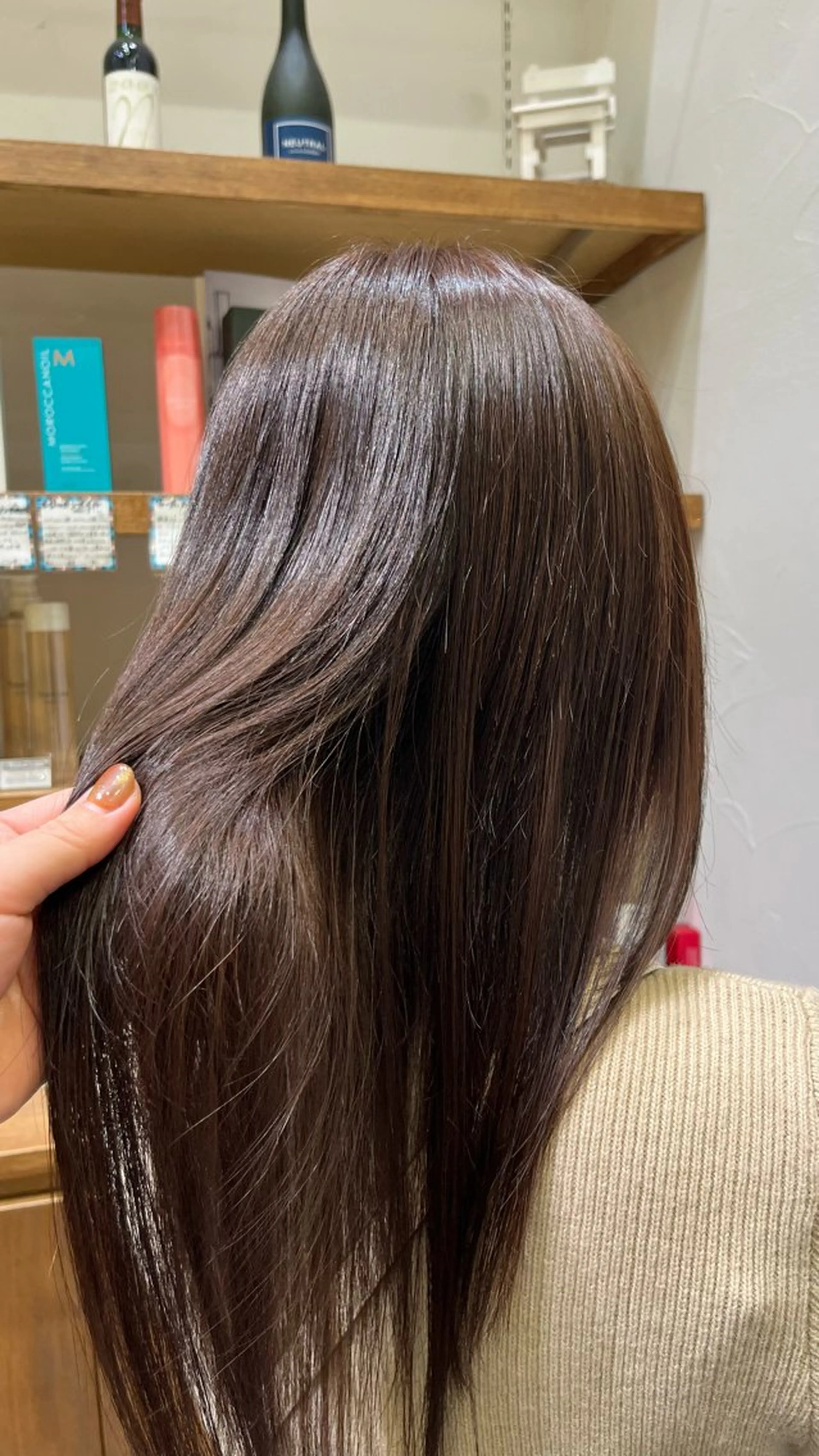 カラー ブラウンカラー マロンブラウン かわいいを＋🎀𖤐 上品hair/ 星愛のヘアスタイル