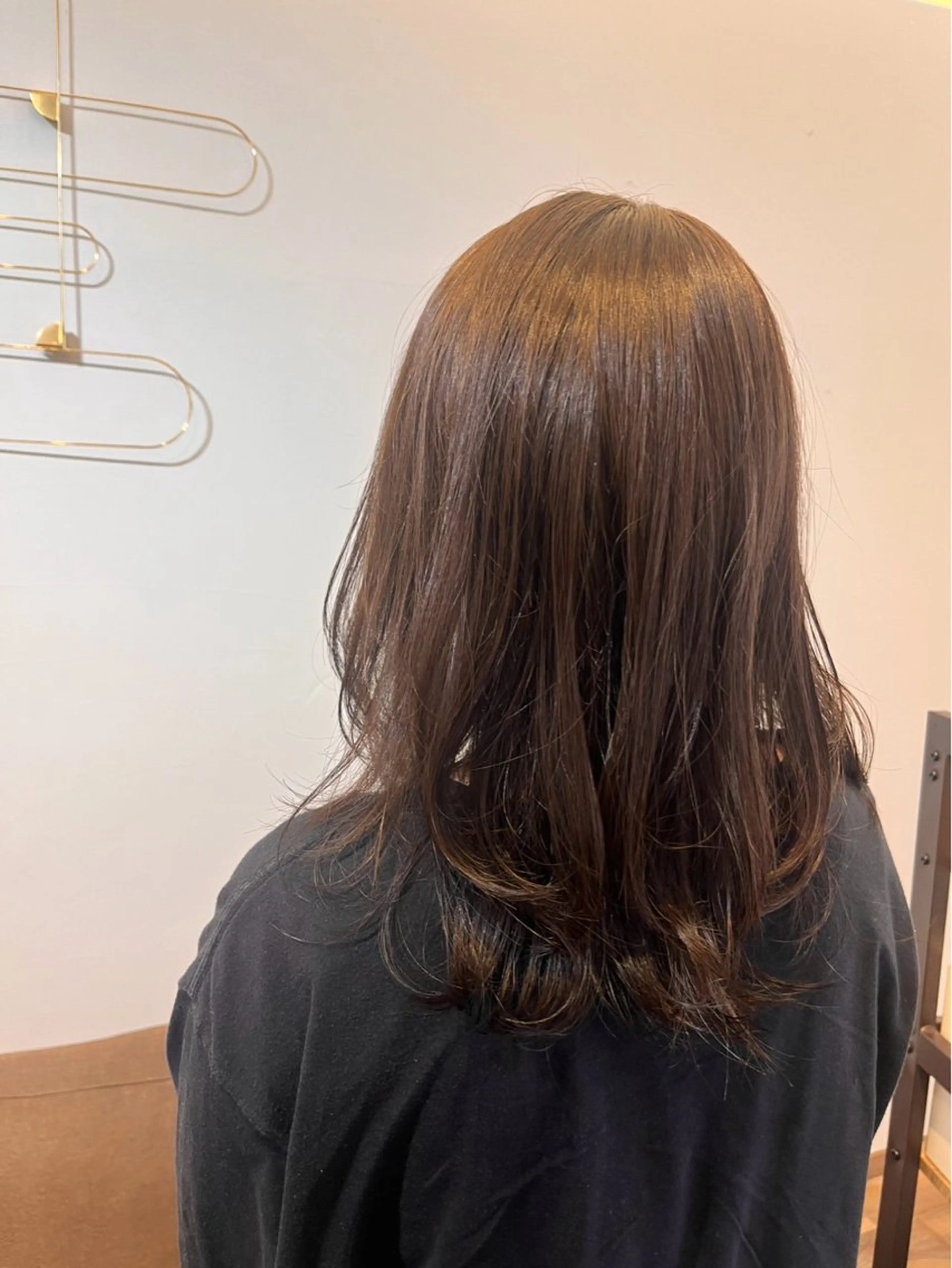 ロング カラー 角田 癒音のヘアスタイル