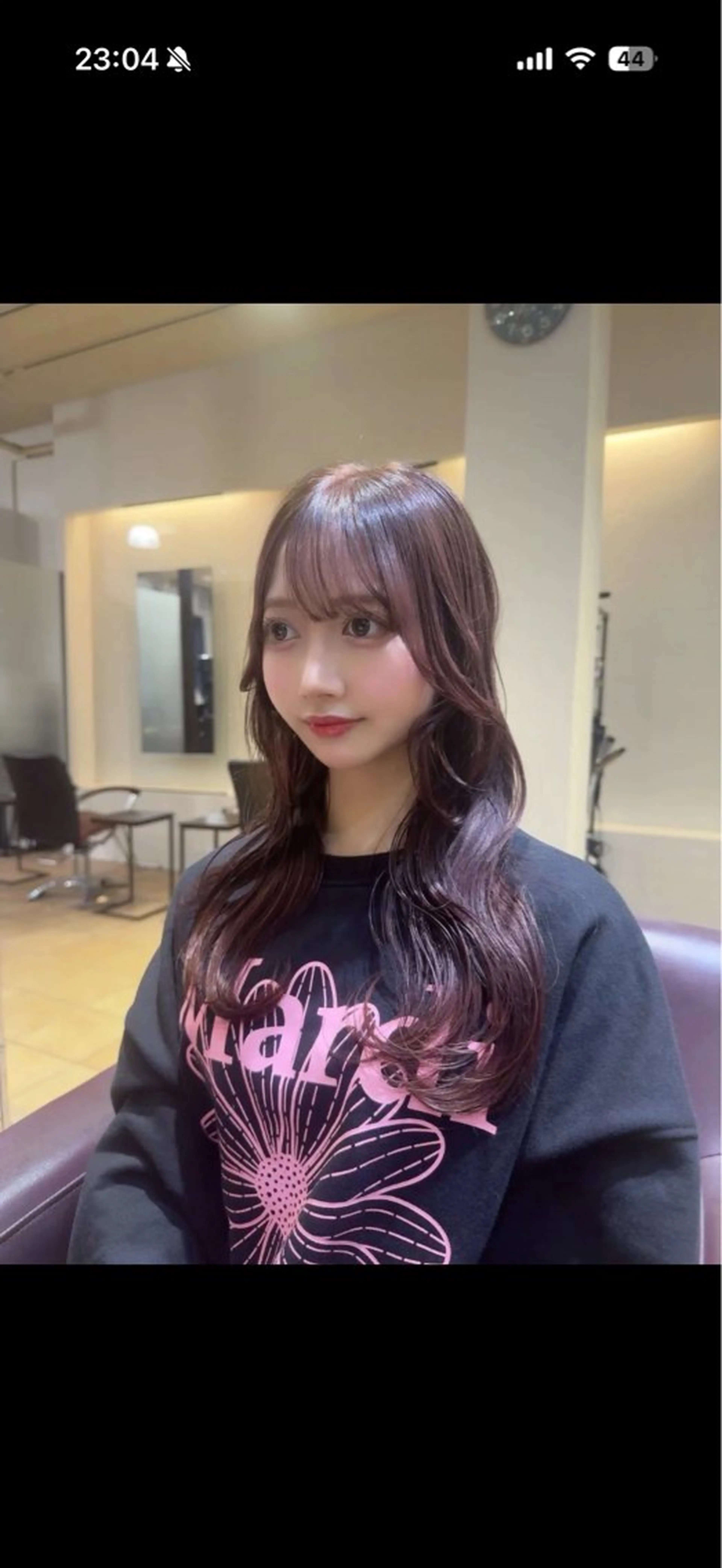 ロング カラー ヘアアレンジ ブリーチ ブラウンカラー ラベンダーカラー 髪質改善特化サロン Kotone.のヘアスタイル