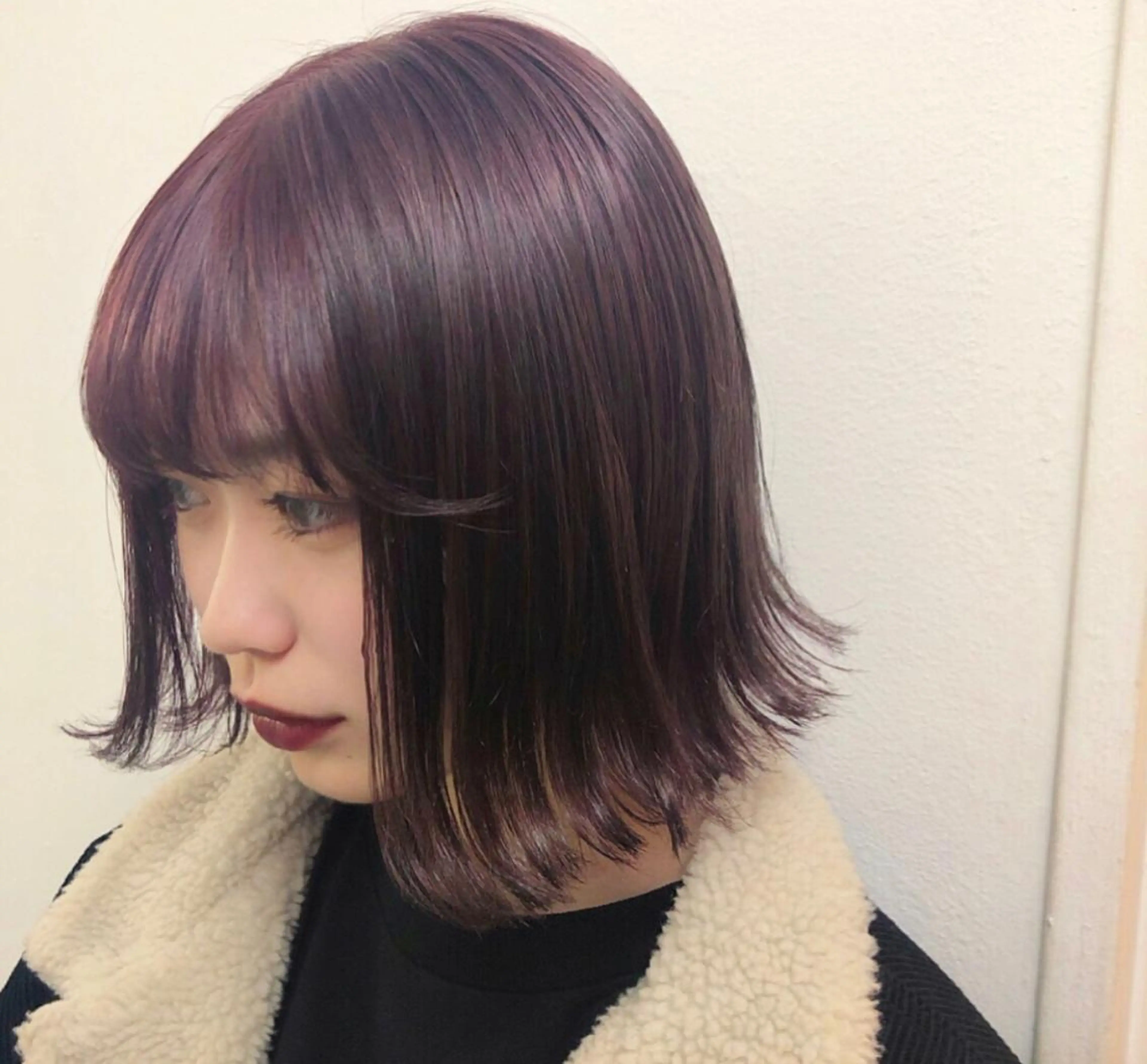 ショート カラー ヘアアレンジ Flamme Annaのヘアスタイル