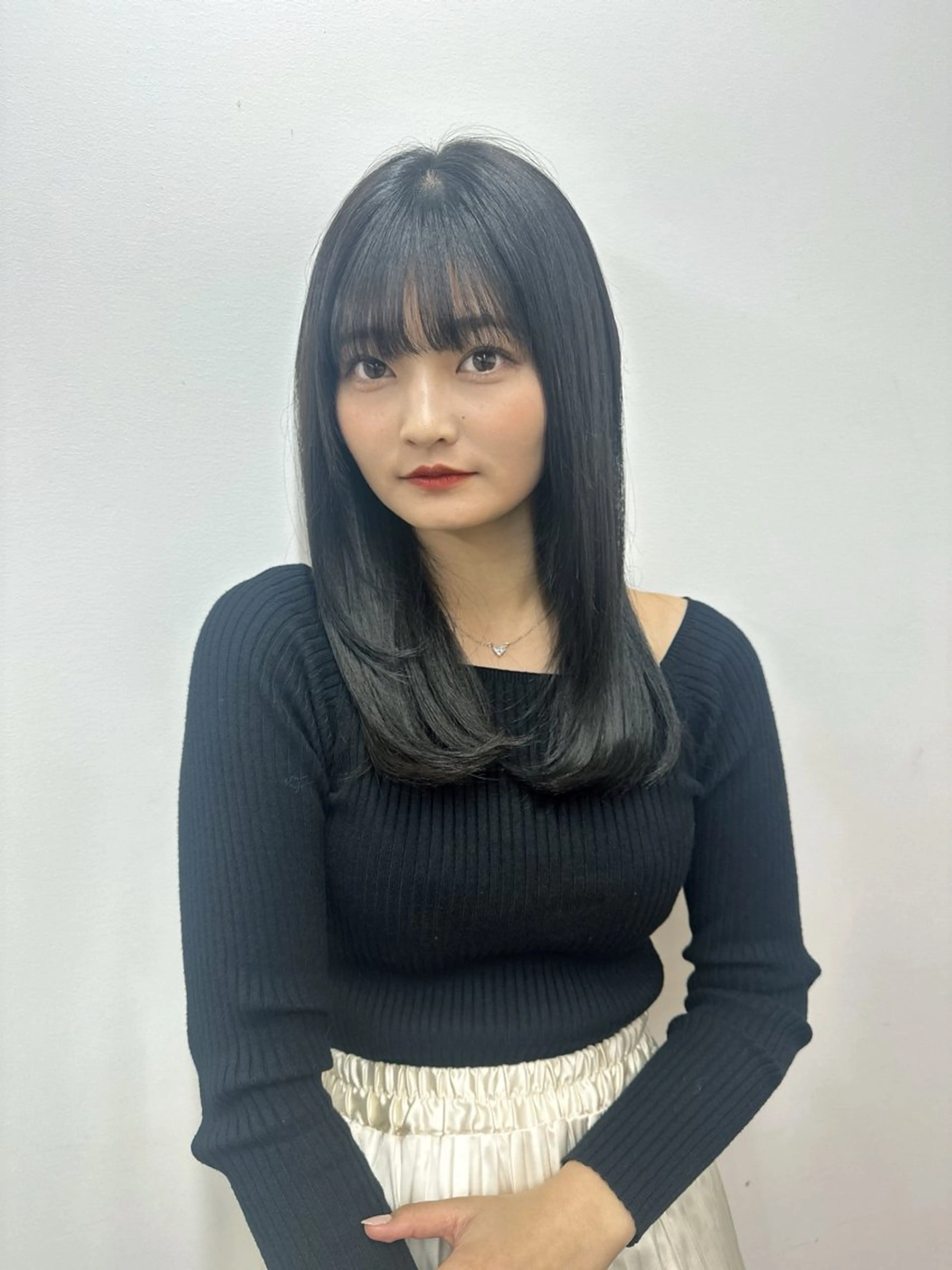 ロング カット ヘアカラー トリートメント 佐藤 蓮のヘアスタイル