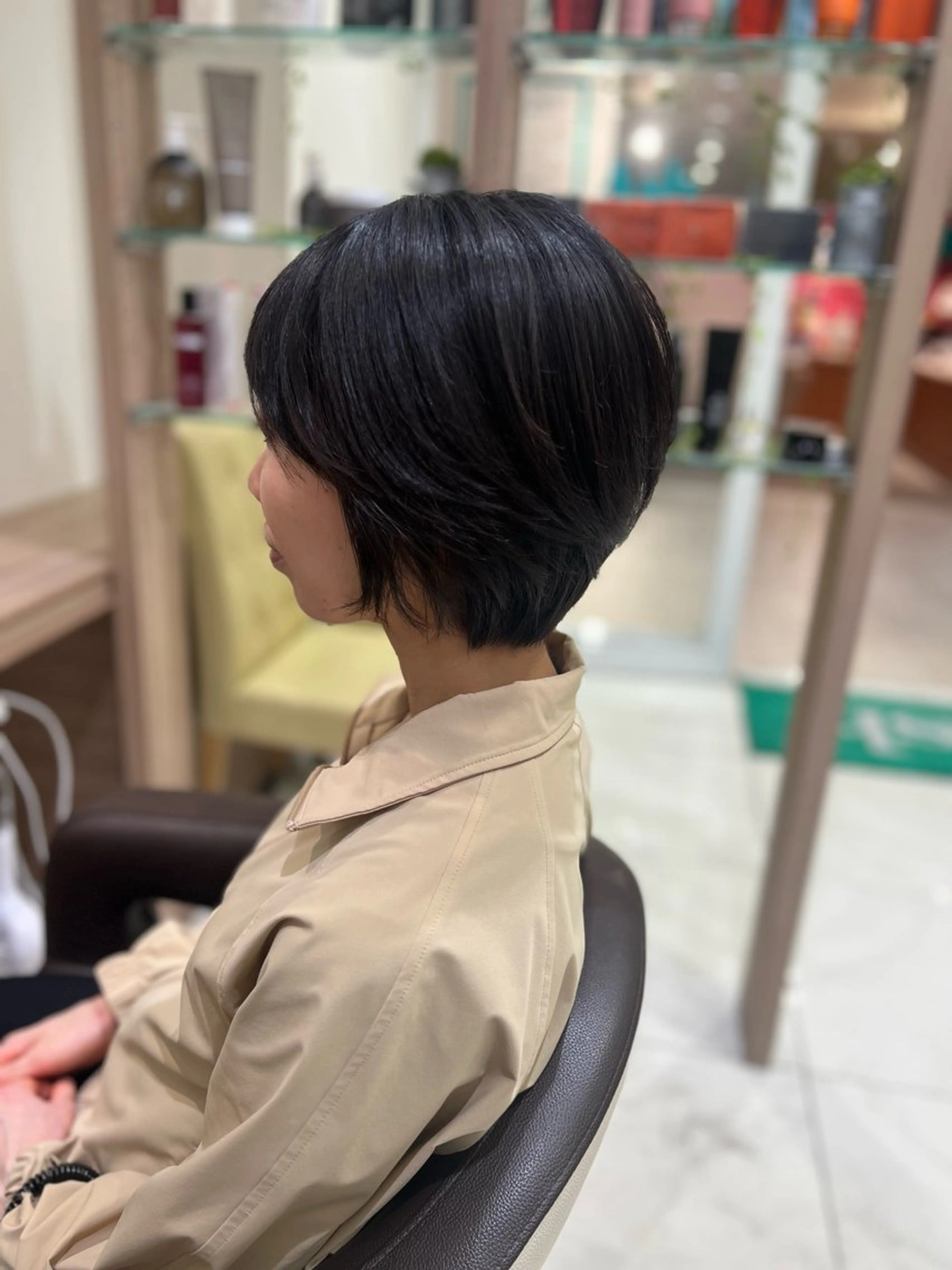 ショート カット 中森 玲菜のヘアスタイル