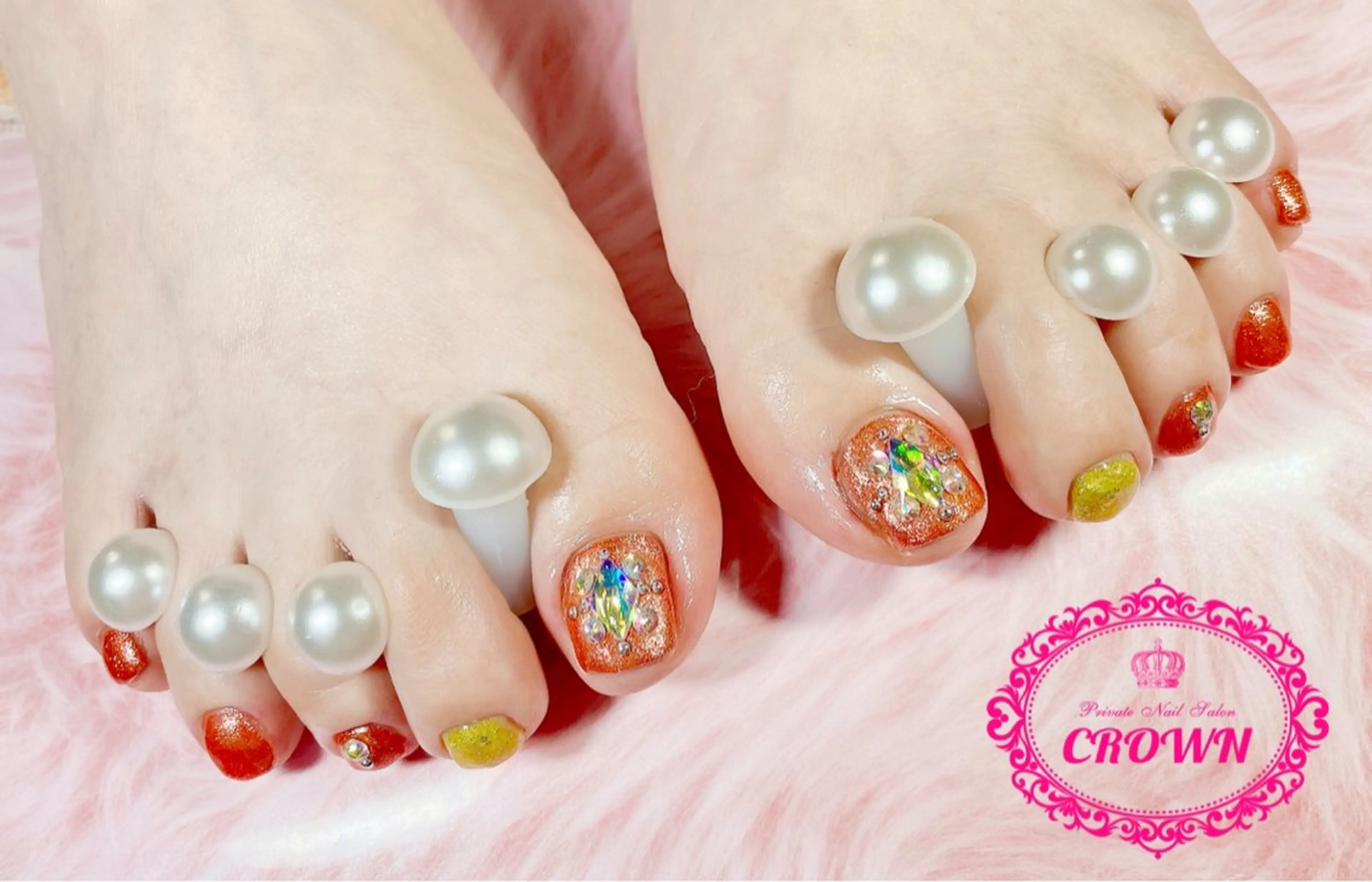 ネイル CROWN プライベートサロンのネイルデザイン