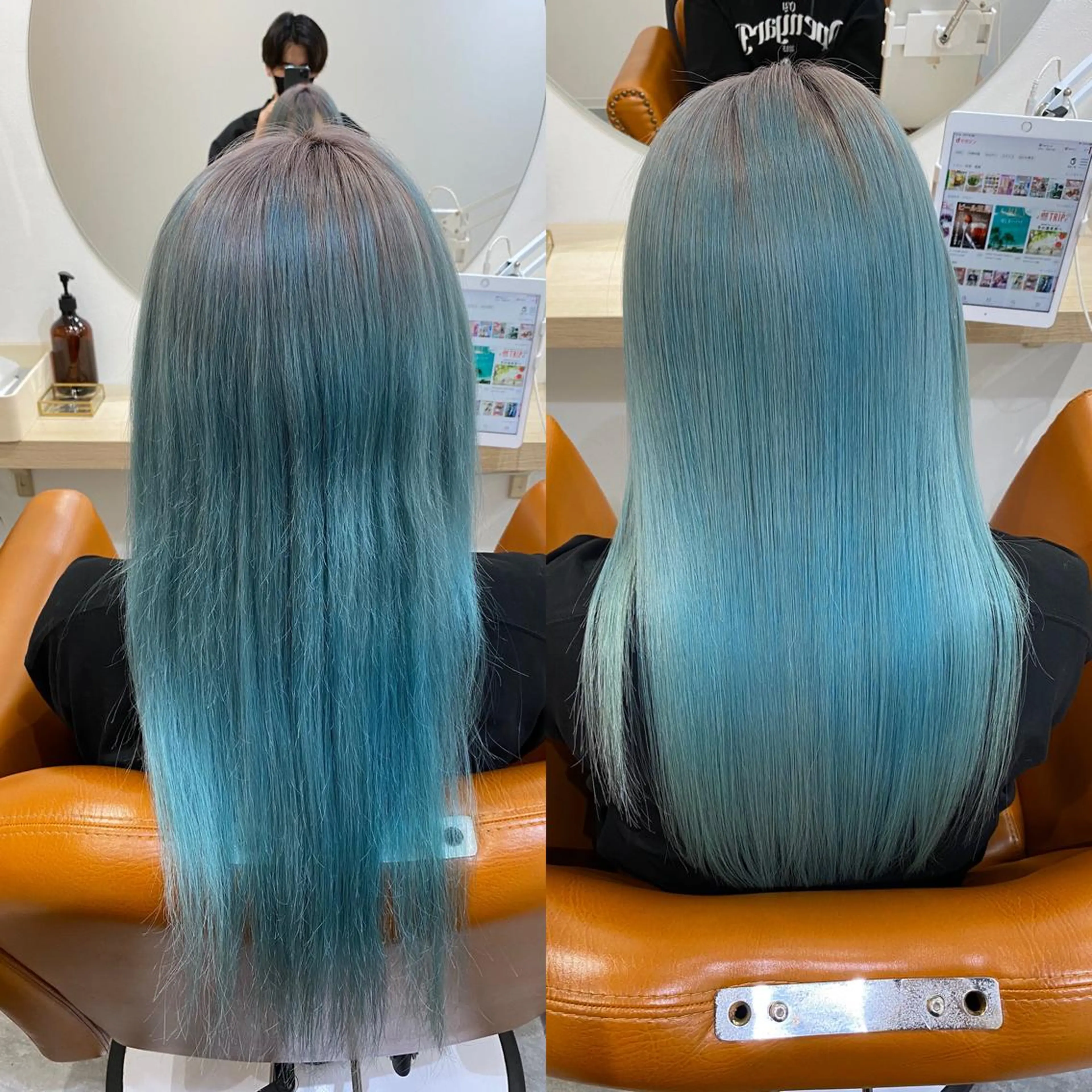 ロング 東野 拓海のヘアスタイル