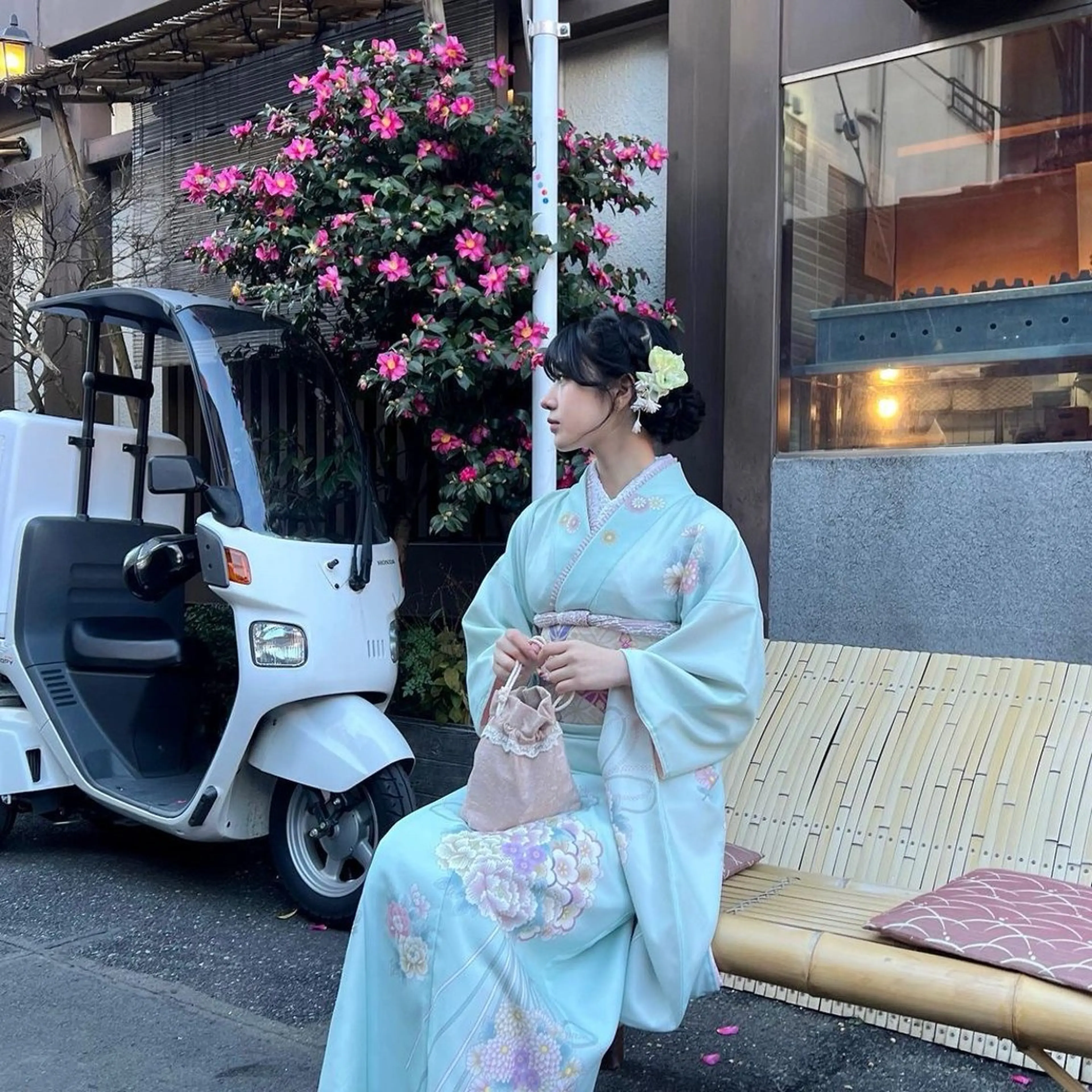 Daisy🎀透け感 カラー🎀JUNAのヘアスタイル