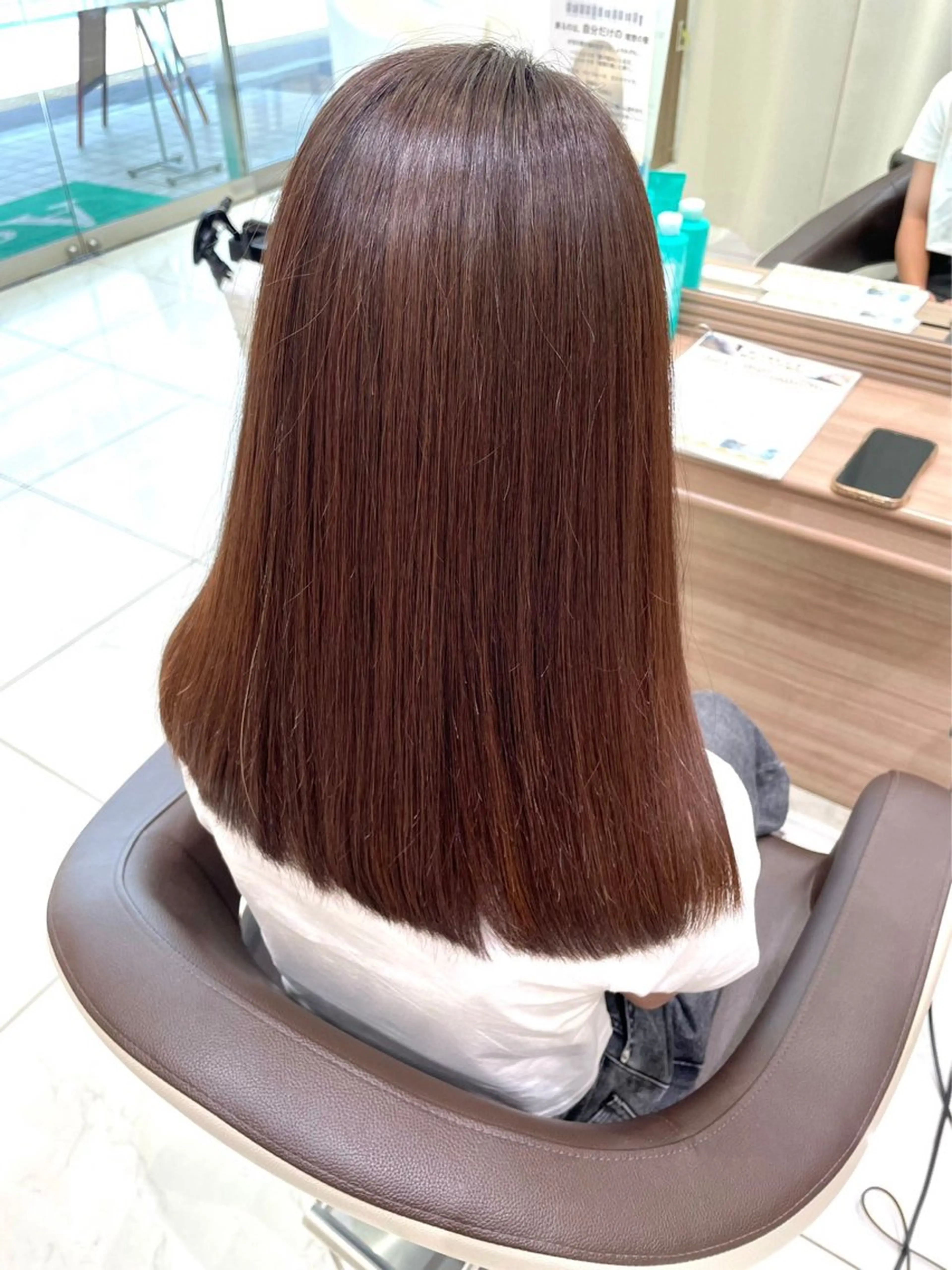 セミロング パーマ 縮毛矯正 トリートメント 渡辺 大輝 メンズパーマのヘアスタイル