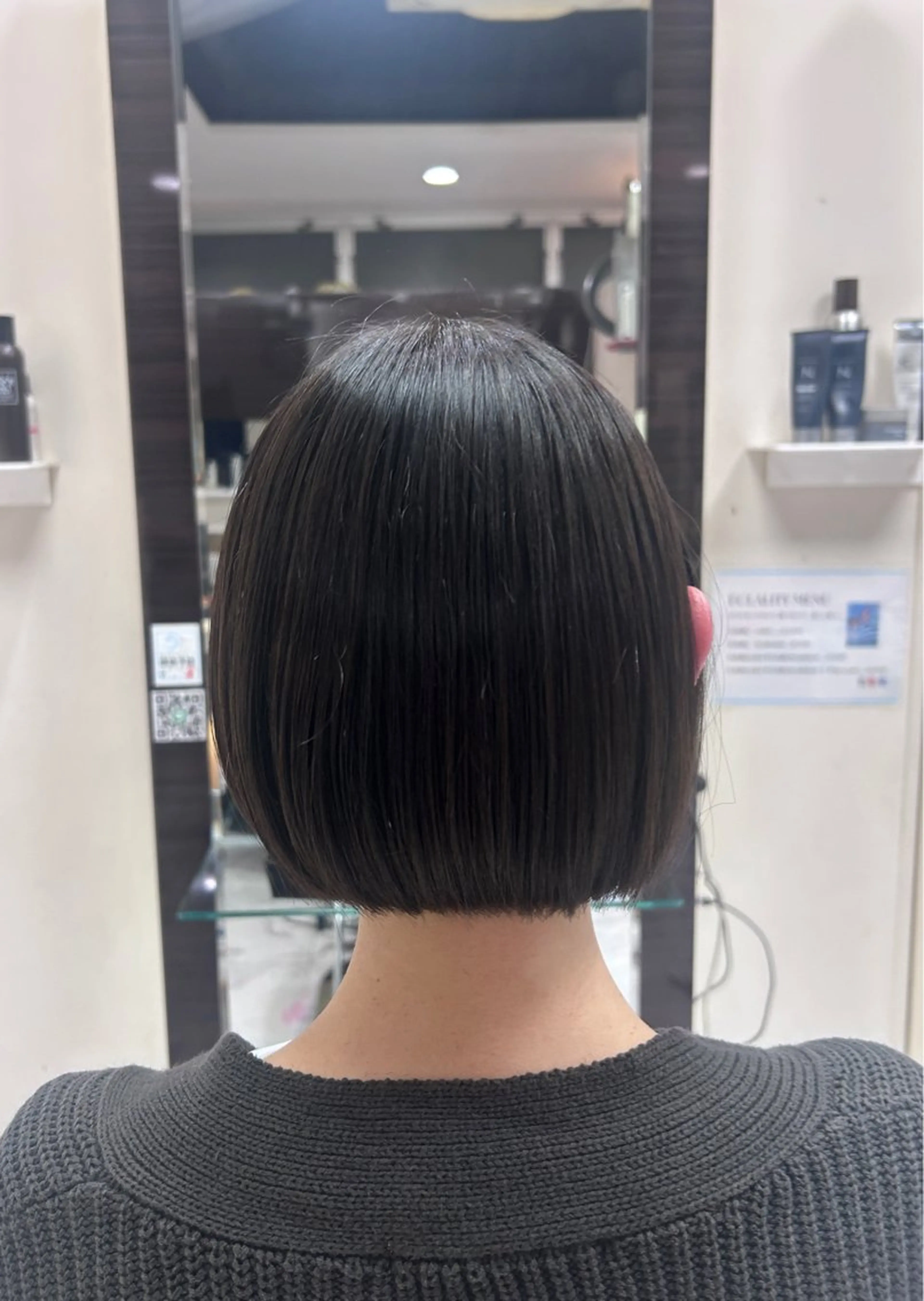 ショート ボブ カット 🍊小川実里🍊 /カラーレイヤーのヘアスタイル