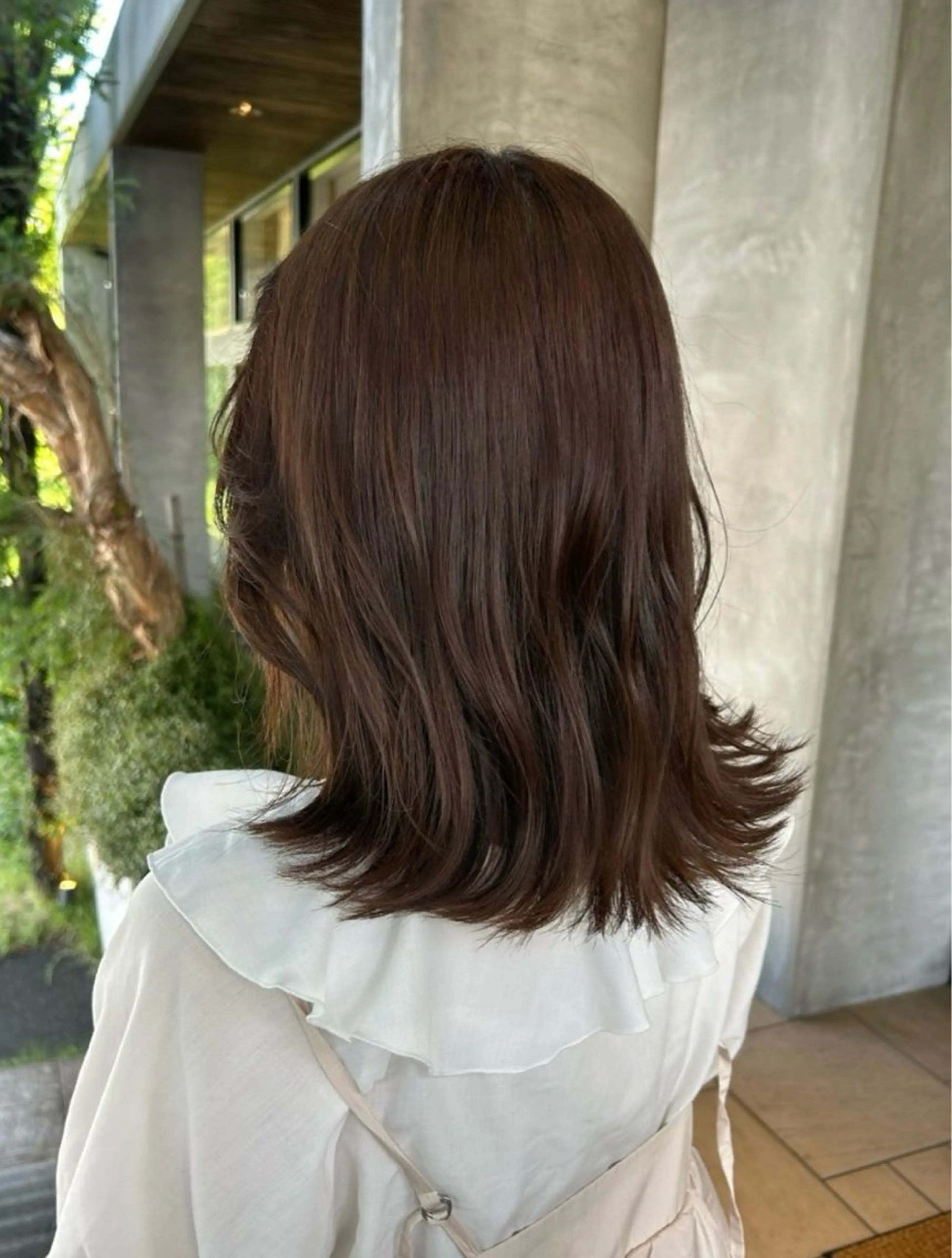 ミディアム カラー ブラウンカラー 透明感カラー ヘアカラー lapis / soraのヘアスタイル