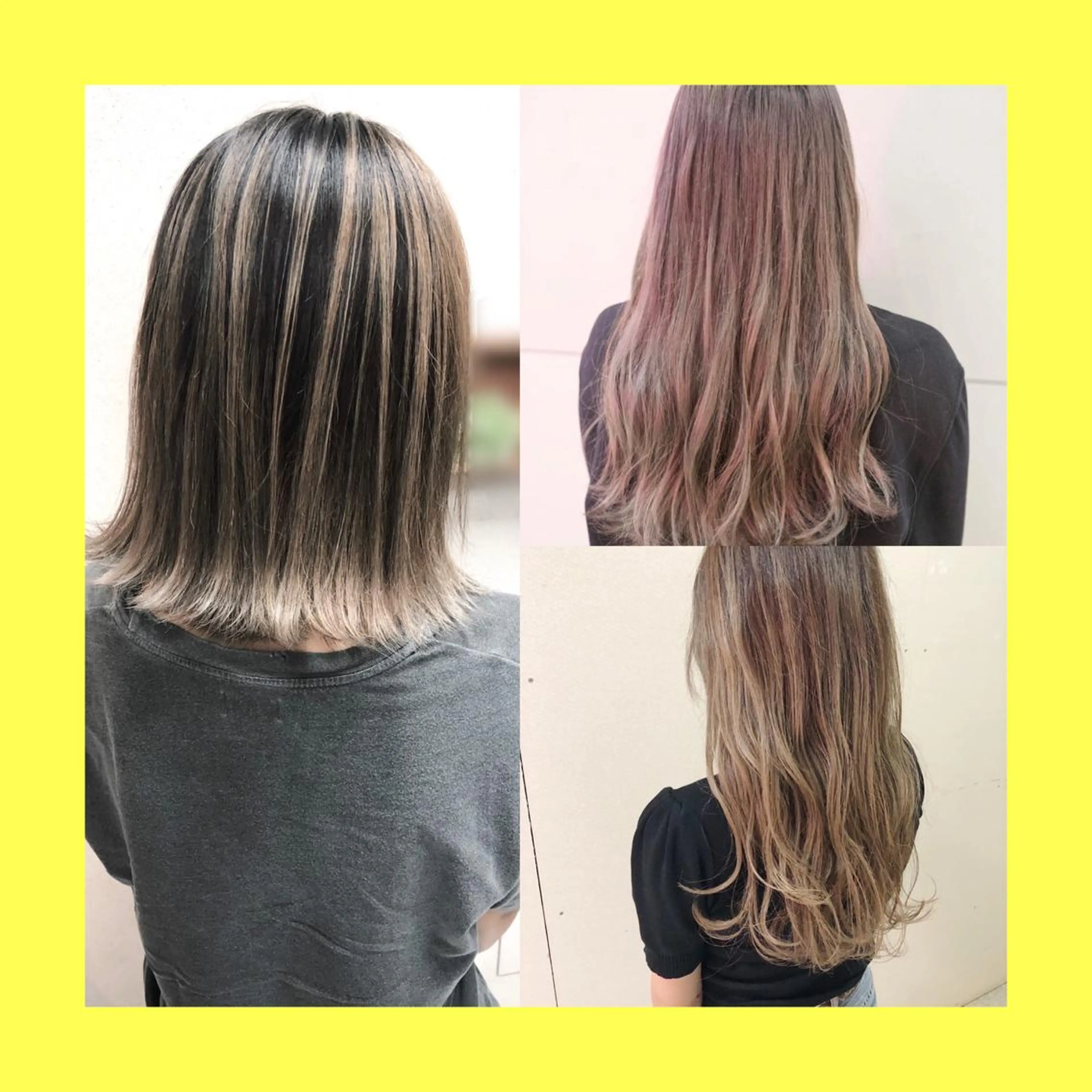 カラー ケアブリーチ /髪質 改善/古橋圭史郎のヘアスタイル